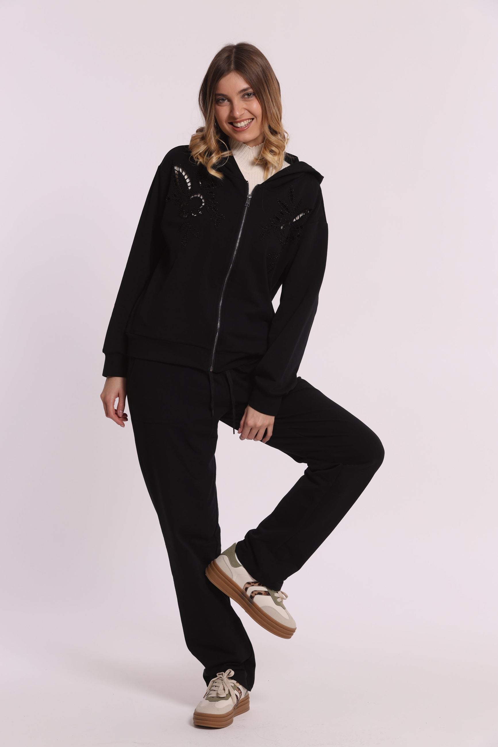 Pantaloni Donna Mimi Mua in Felpa