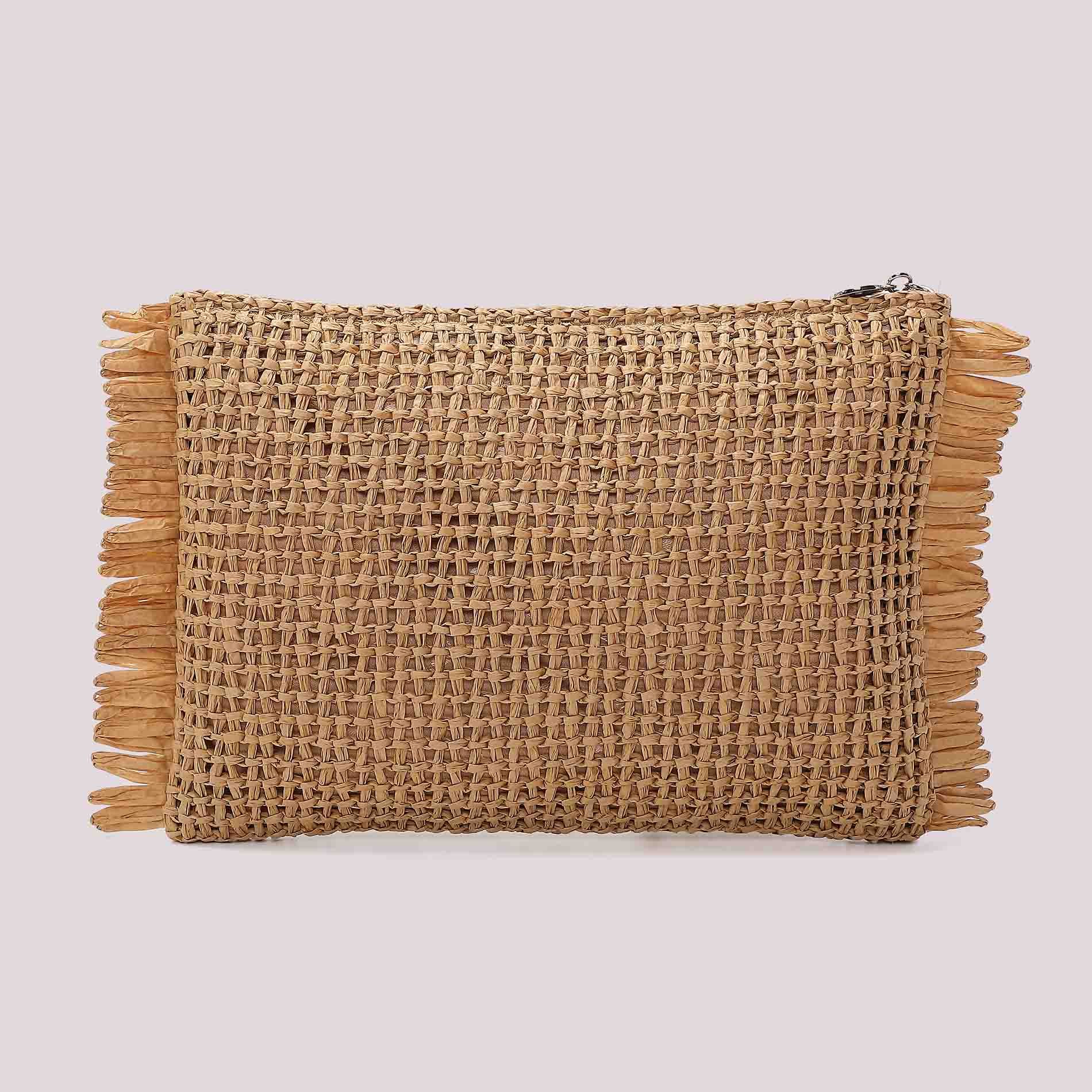 Pochette Mimi Mua Straw Paper
