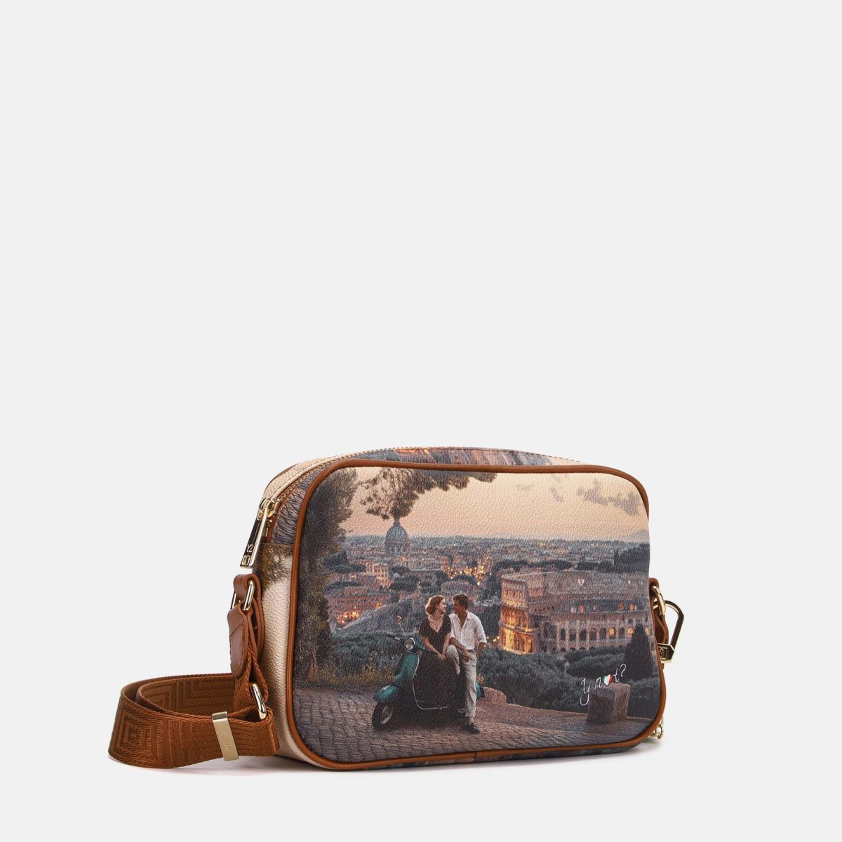 Ynot? Yes Bag Borsa a Tracolla Donna Piccola in Ecopelle