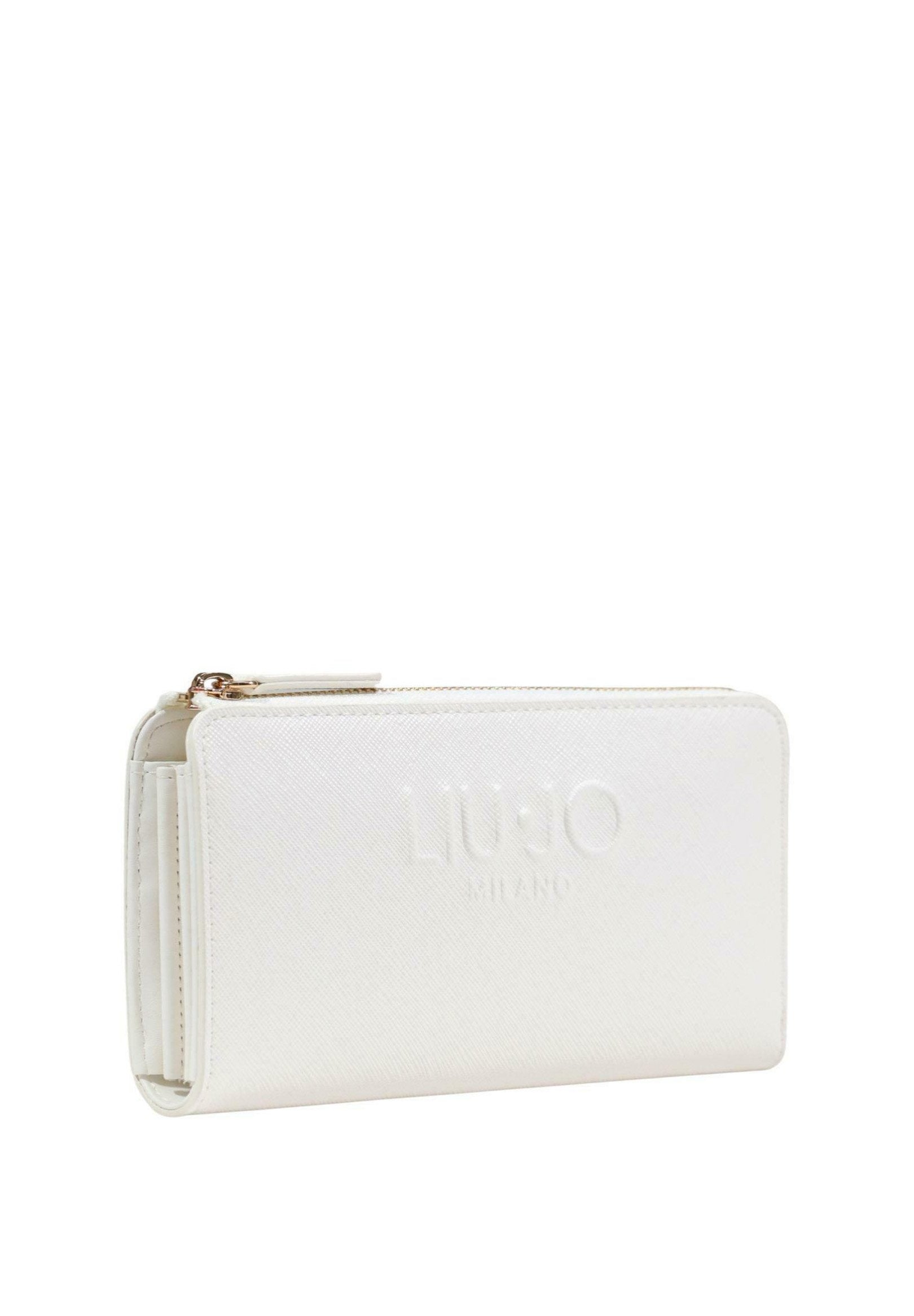Portafoglio Liu Jo zip around grande effetto saffiano elegante donna