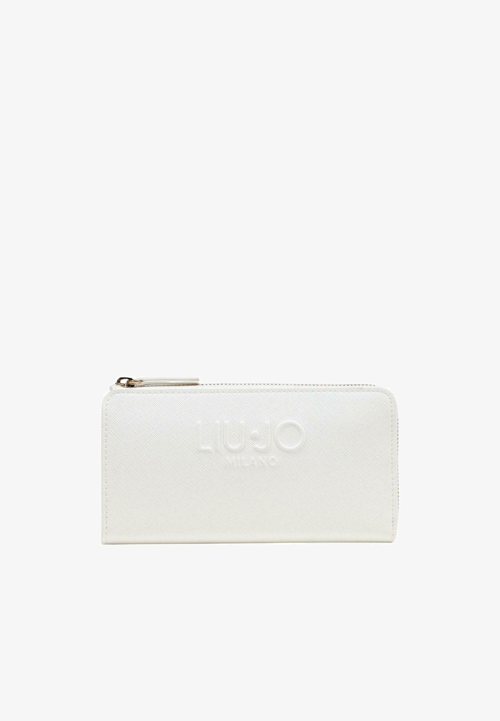 Portafoglio Liu Jo zip around grande effetto saffiano elegante donna