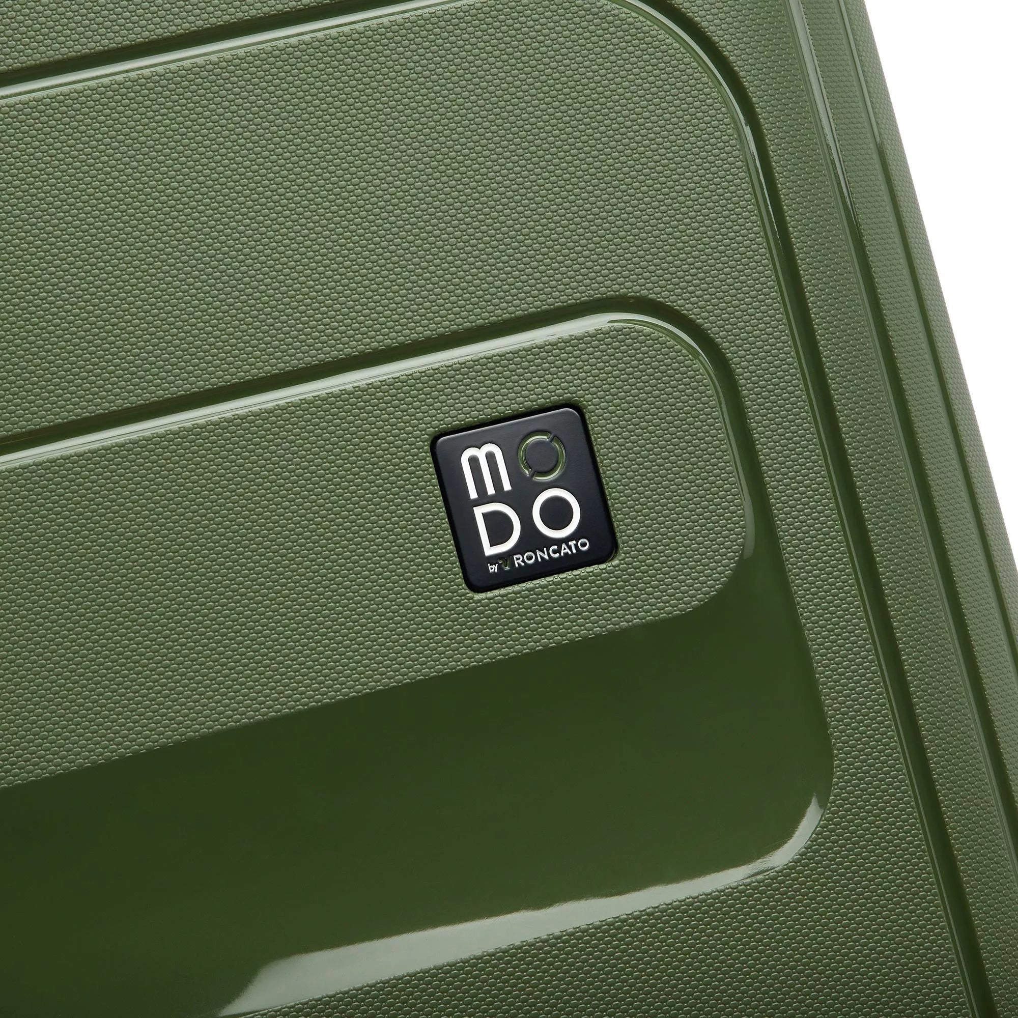 Modo by Roncato Trolley Medio Rigido 4 Ruote da Viaggio 66x43,5x25 VERDE TU | Giò Fashion