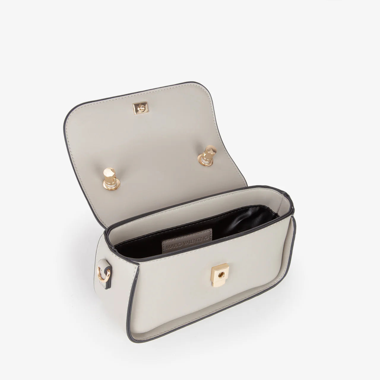 Valentino mini borsa a mano donna elegante con patta Grigio TU | Giò Fashion