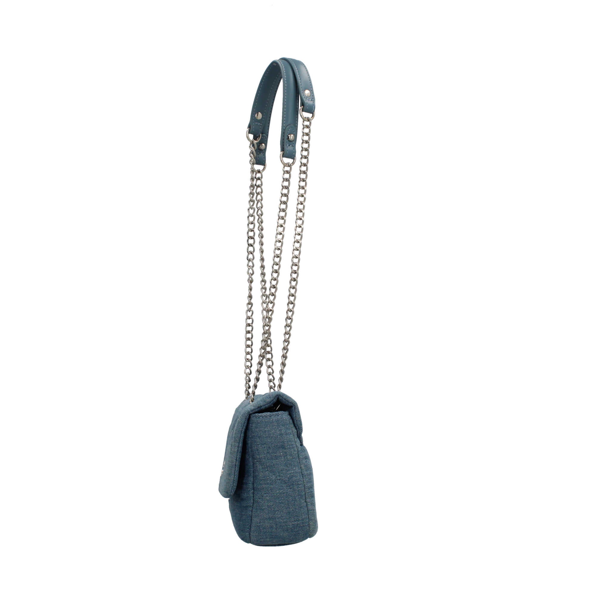 Borsa a spalla in jeans By Byblos Blu TU | Giò Fashion