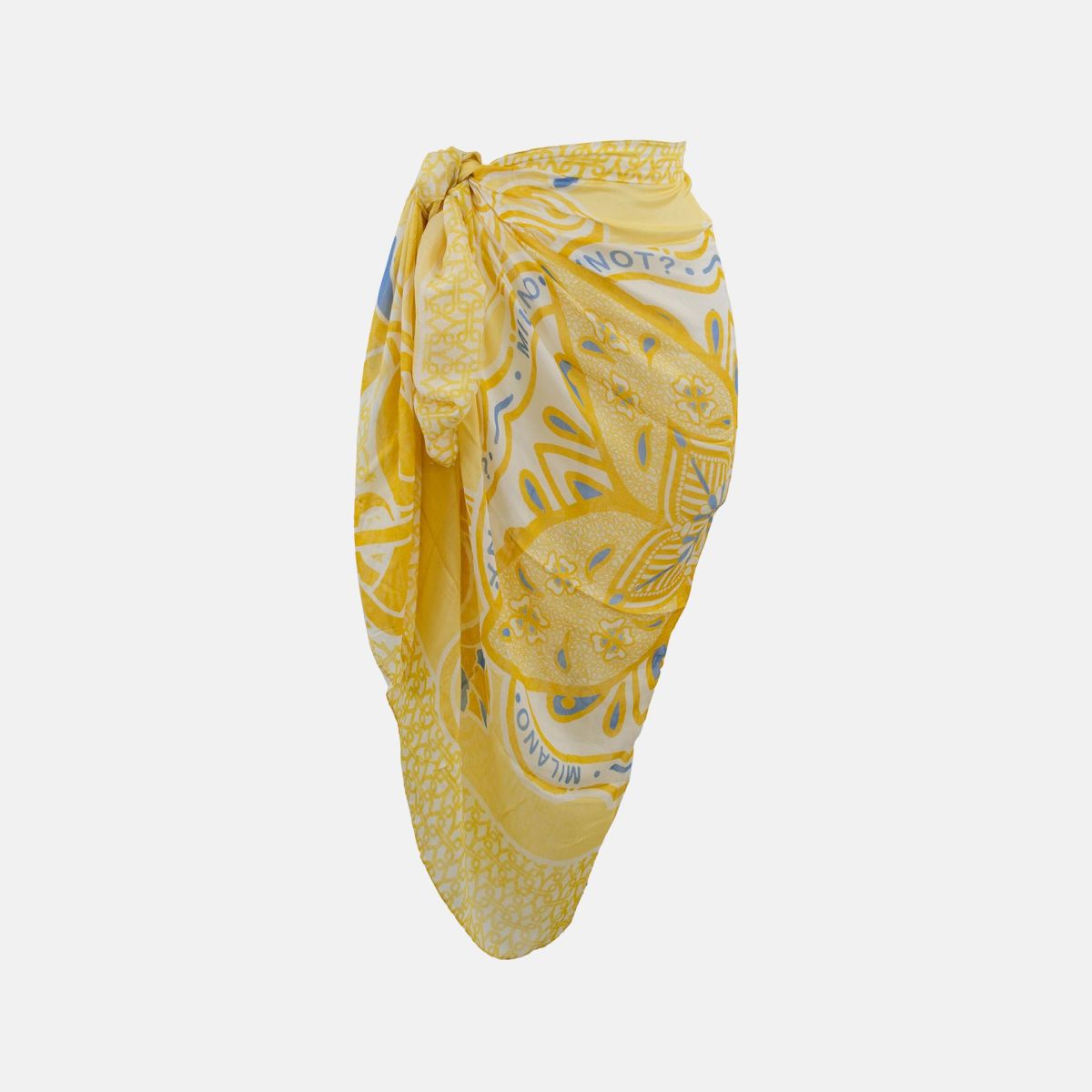 Pareo estivo donna Y Not elegante Giallo TU | Giò Fashion