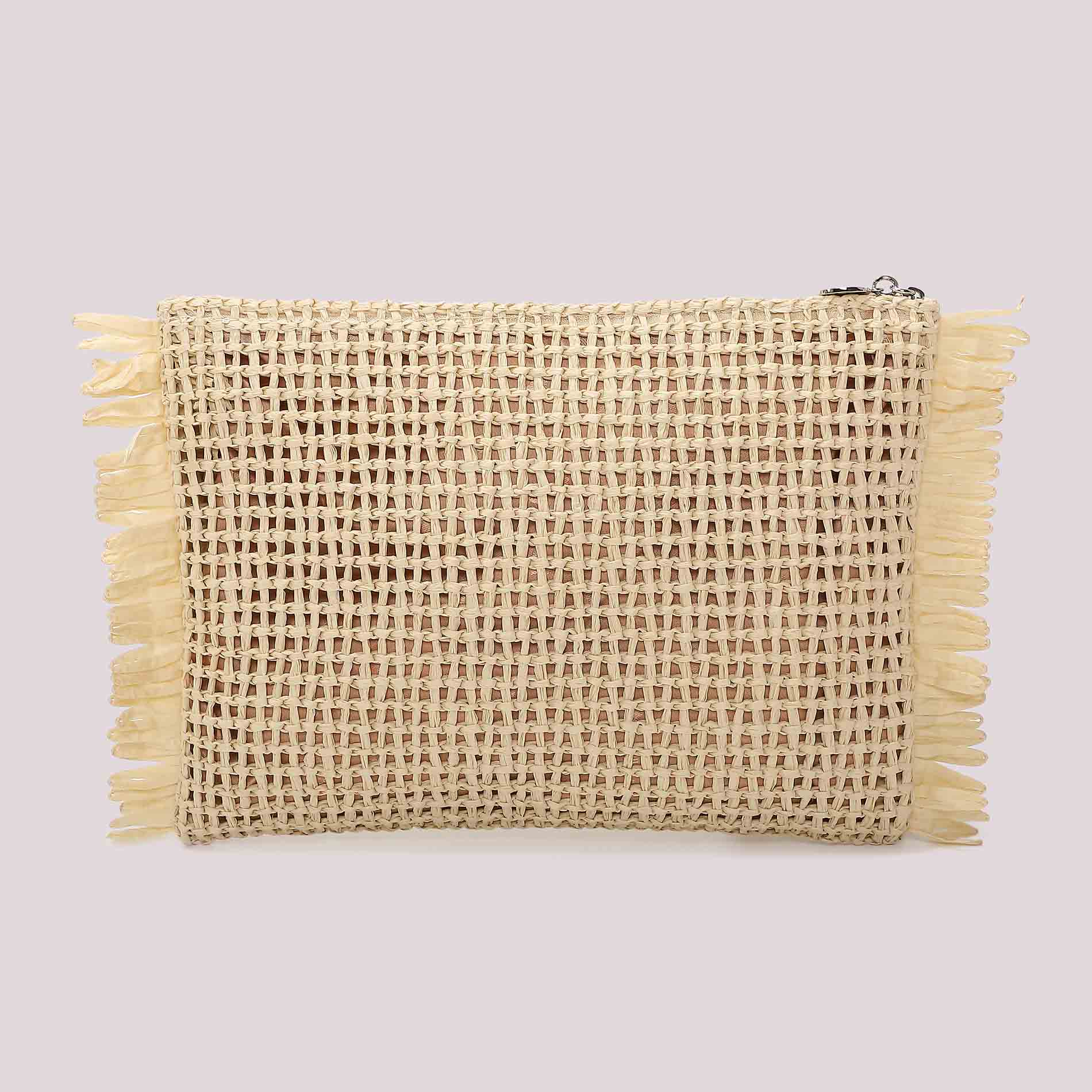 Pochette Mimi Mua Straw Paper