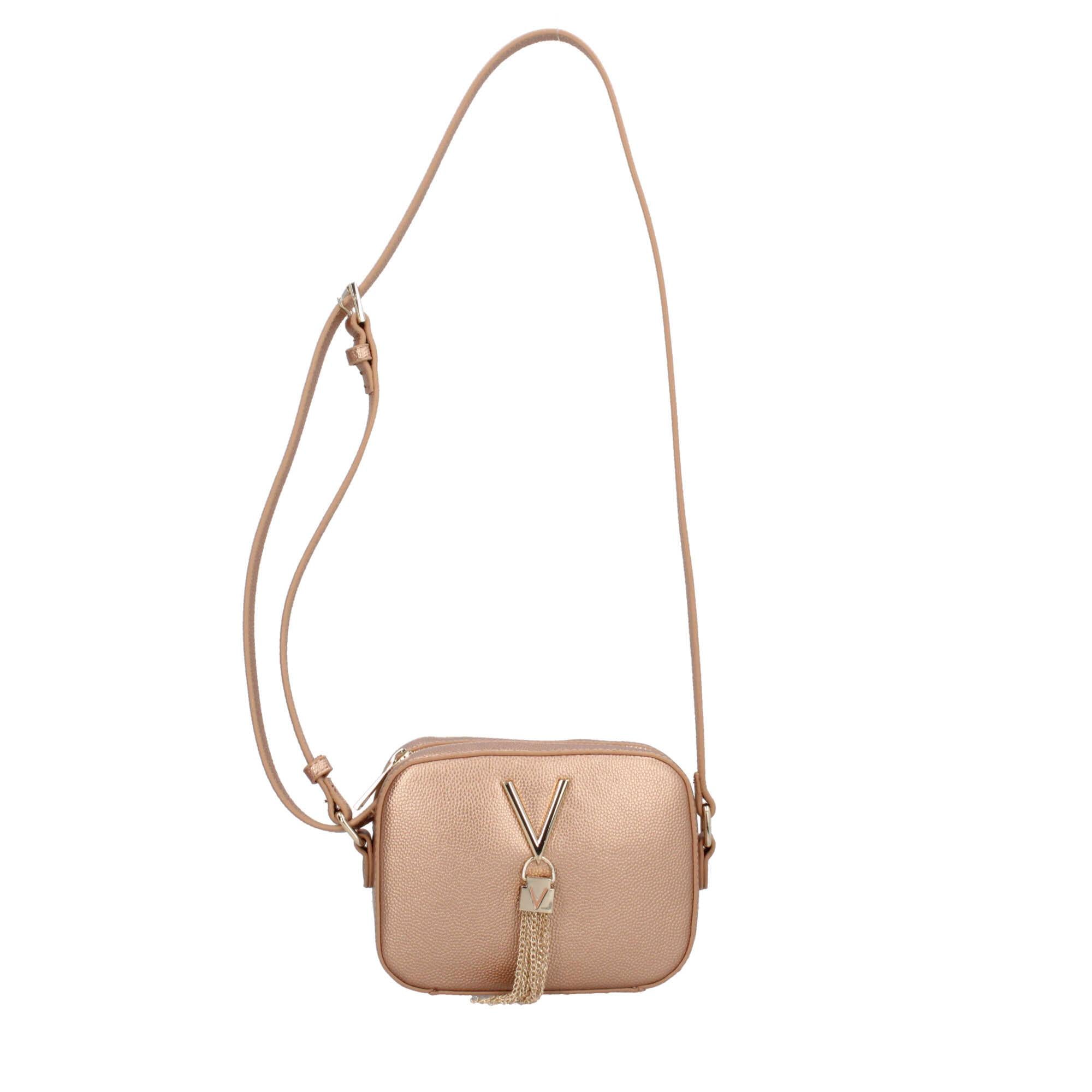 Borsa a tracolla con charm ORO ROSA TU | Giò Fashion
