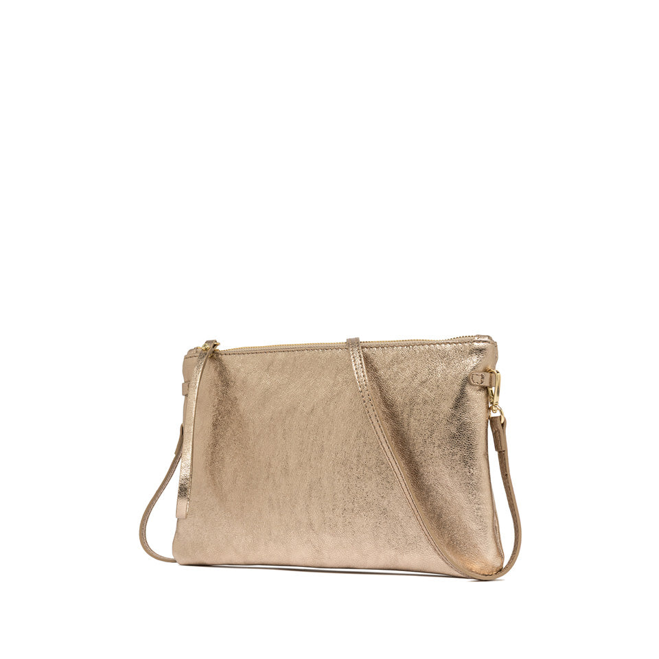 Pochette a Tracolla Gianni Chiarini Hermy in pelle metallizzata