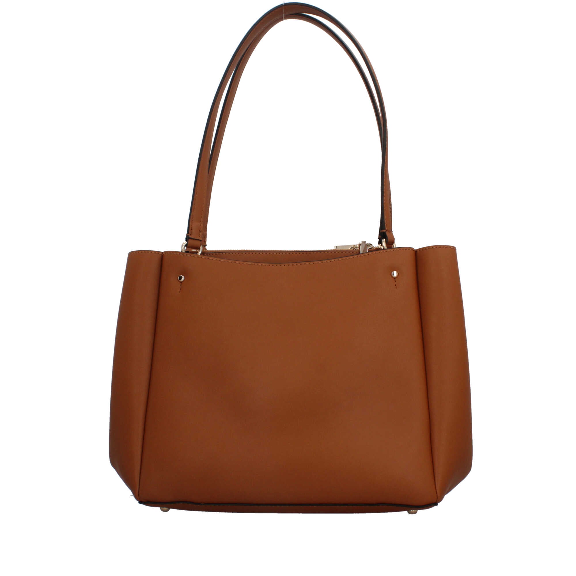 Guess shopper con charm e logo frontale elegante da donna Marrone TU | Giò Fashion