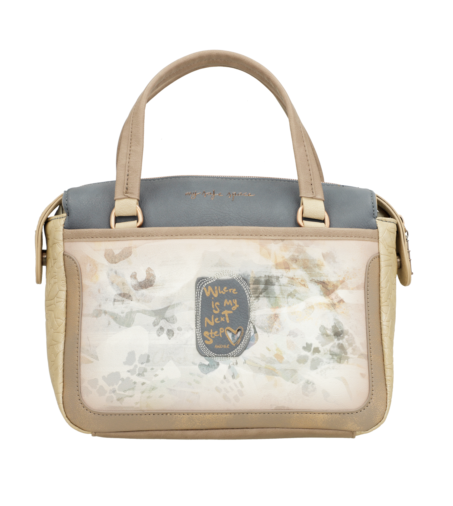 Borsa Anekke elegante e compatta con tracolla regolabile Blu TU | Giò Fashion