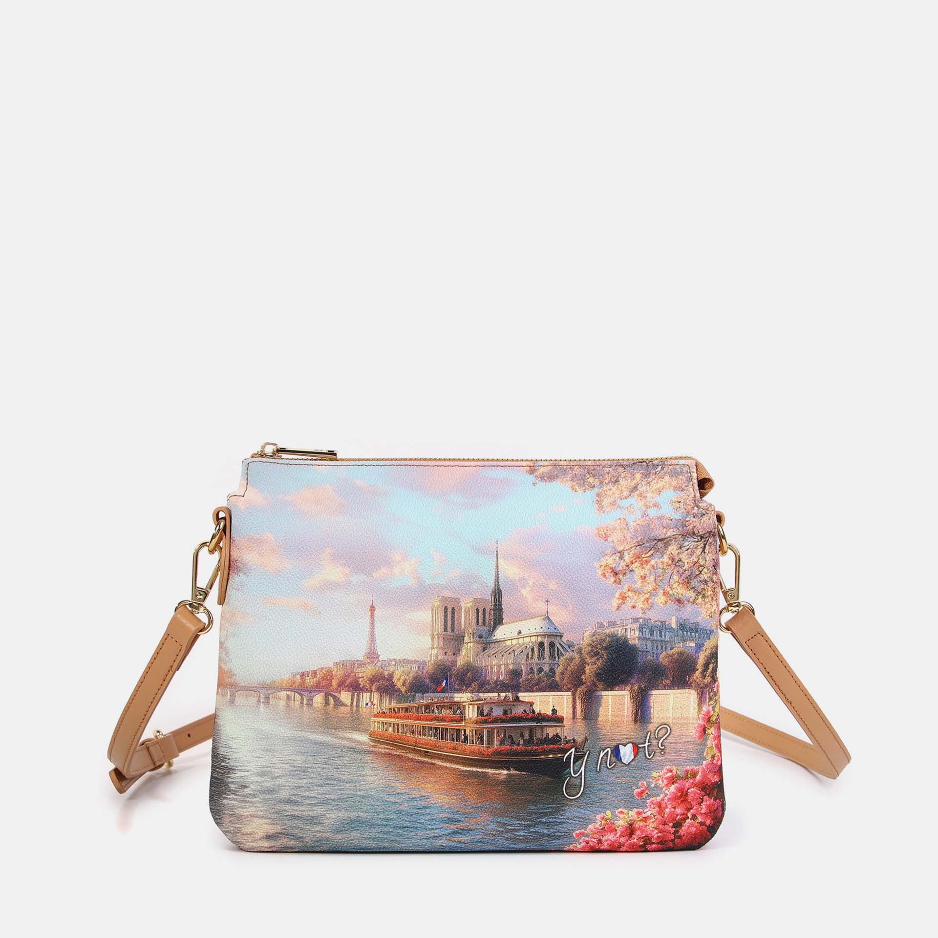 Y-Not Borsa a Spalla 2 Scomparti YesBag Paris Seine TU | Giò Fashion
