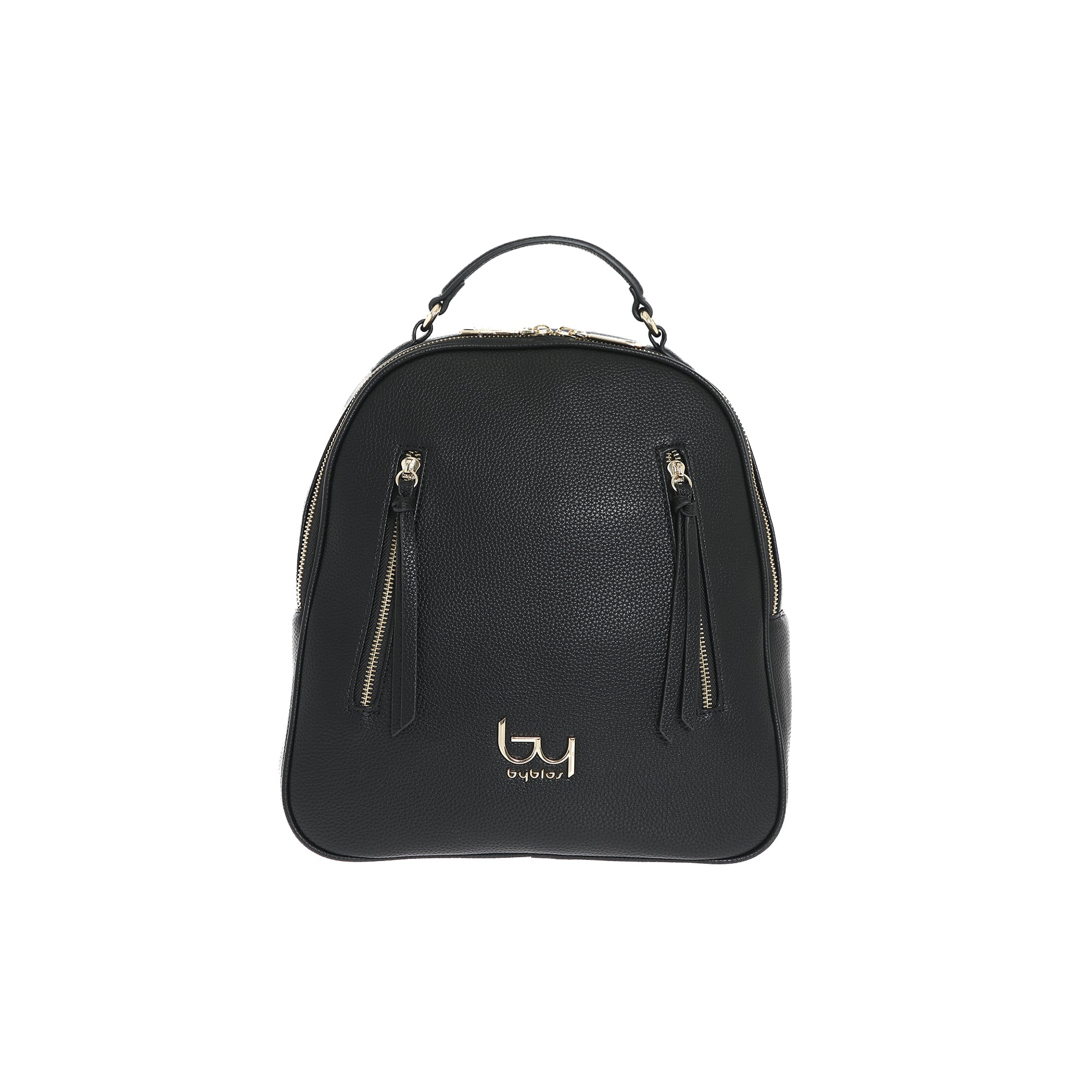 Zaino By Byblos elegante con manico superiore e logo frontale NERO TU | Giò Fashion