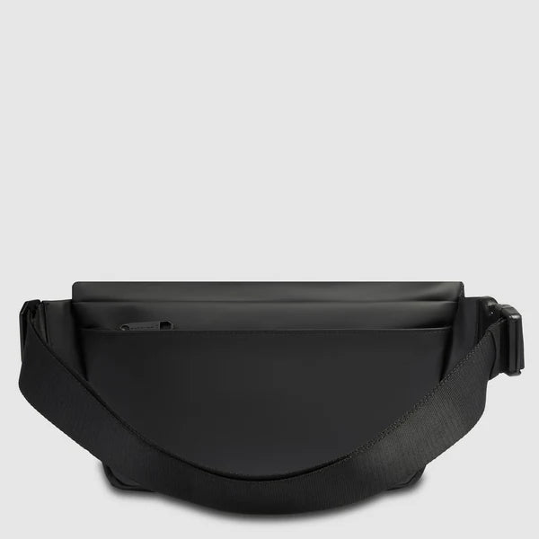 Marsupio Piquadro Ducati in materiale tecnico con dettagli sportivi Nero TU | Giò Fashion