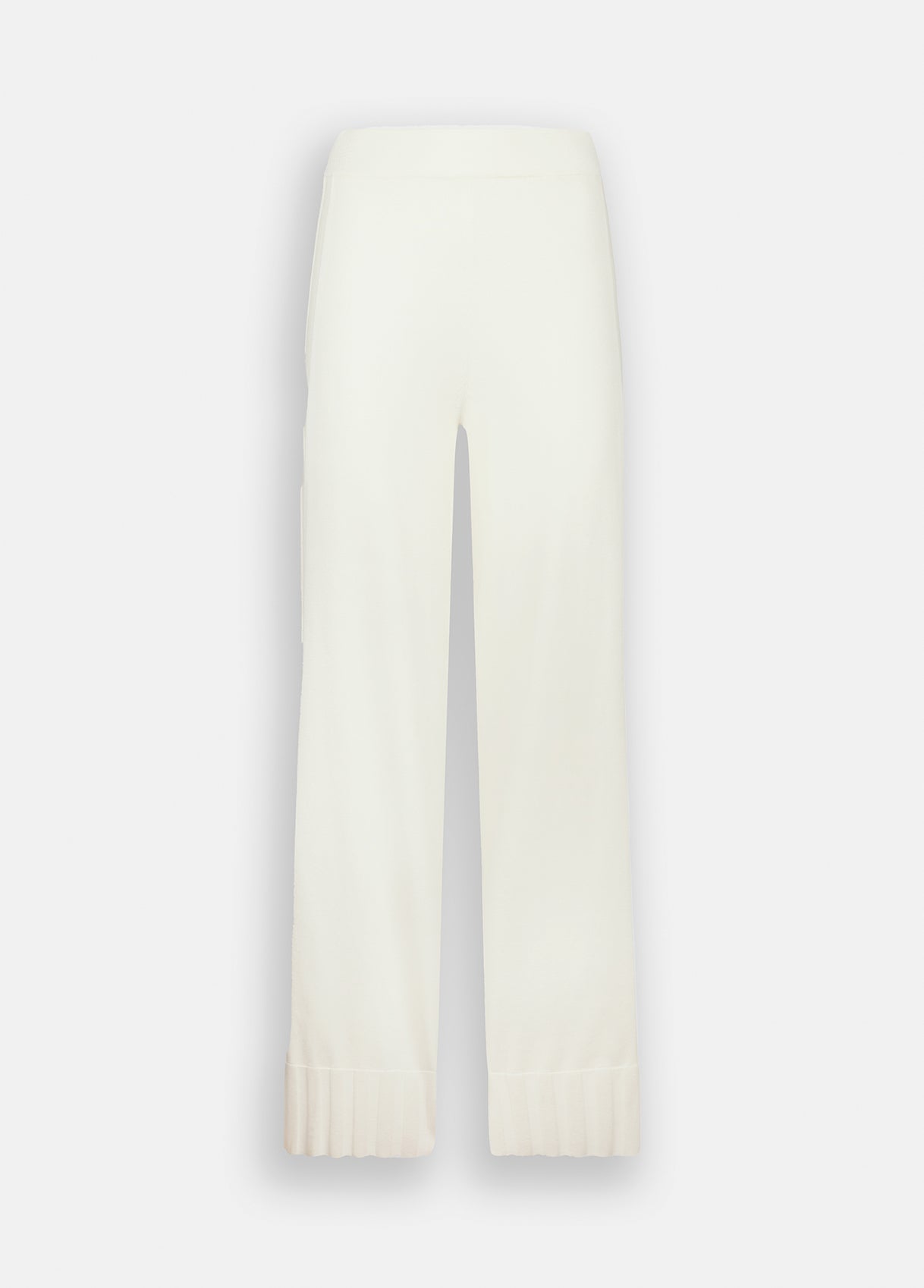 Pantaloni Liu Jo in maglia a gamba larga