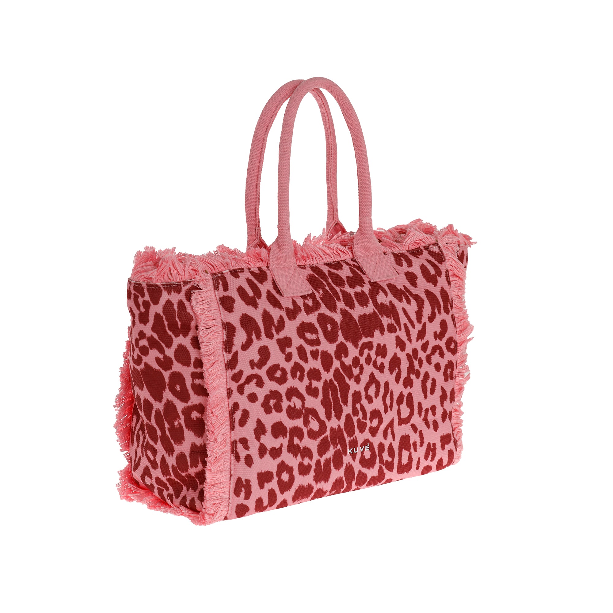 Borsa mare Kuve' Nautilius Leopard in ecopelle