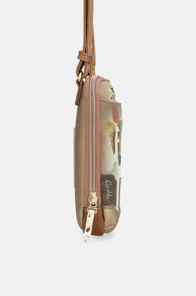 Borsa tracolla donna Anekke compatta con zip e tracolla regolabile Beige TU | Giò Fashion