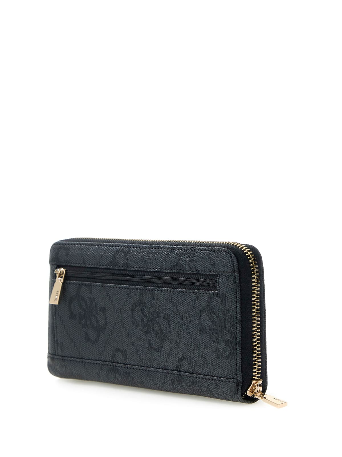 Portafoglio lungo Guess donna logo all over con zip