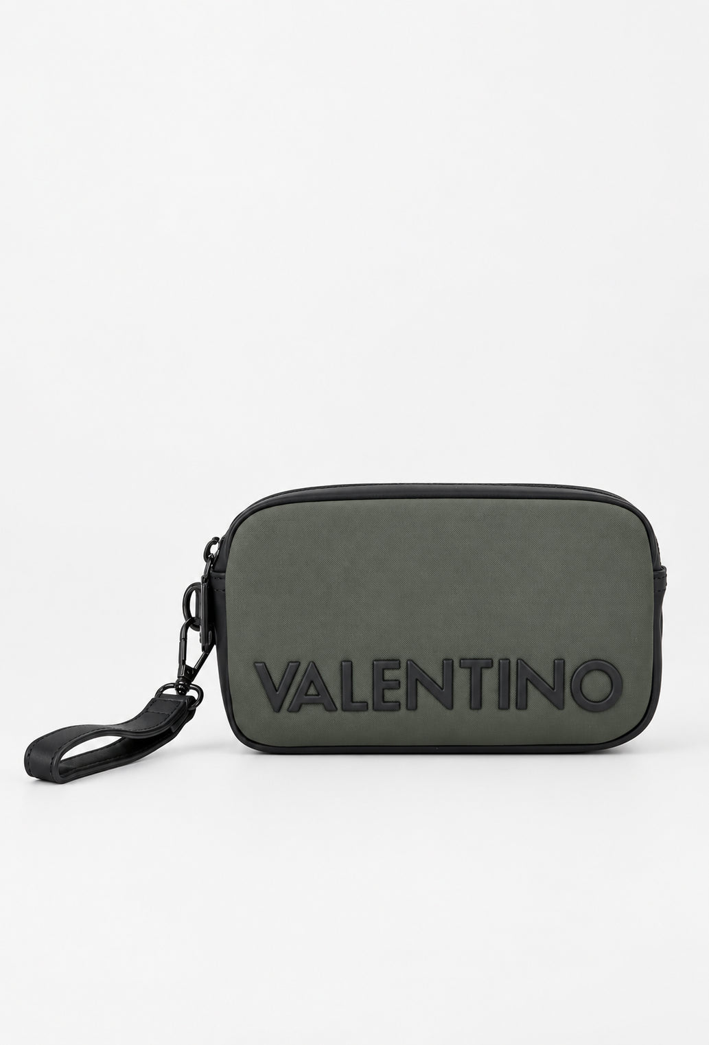 Valentino Beauty Case Uomo Axel Soft con Zip e Polsiera