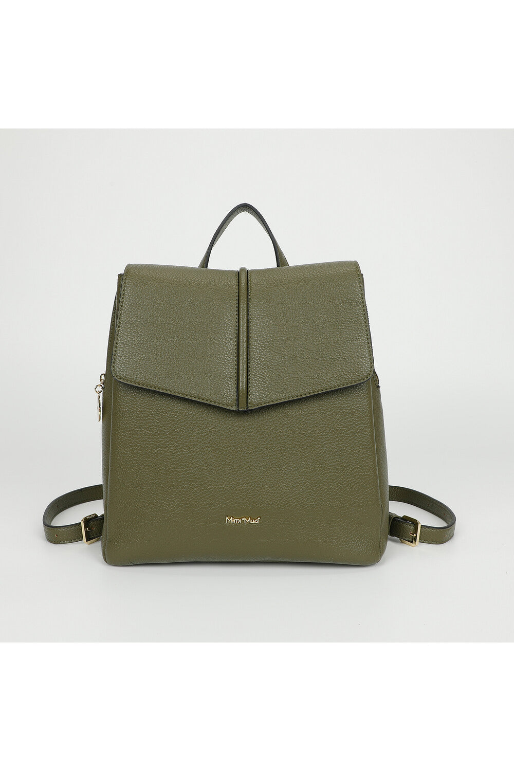 Mimi Mua zaino elegante in ecopelle VERDE TU | Giò Fashion