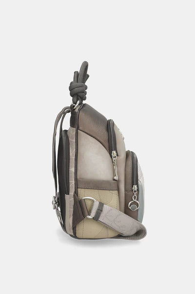 Zaino donna Anekke con tasche e manico superiore Marrone TU | Giò Fashion