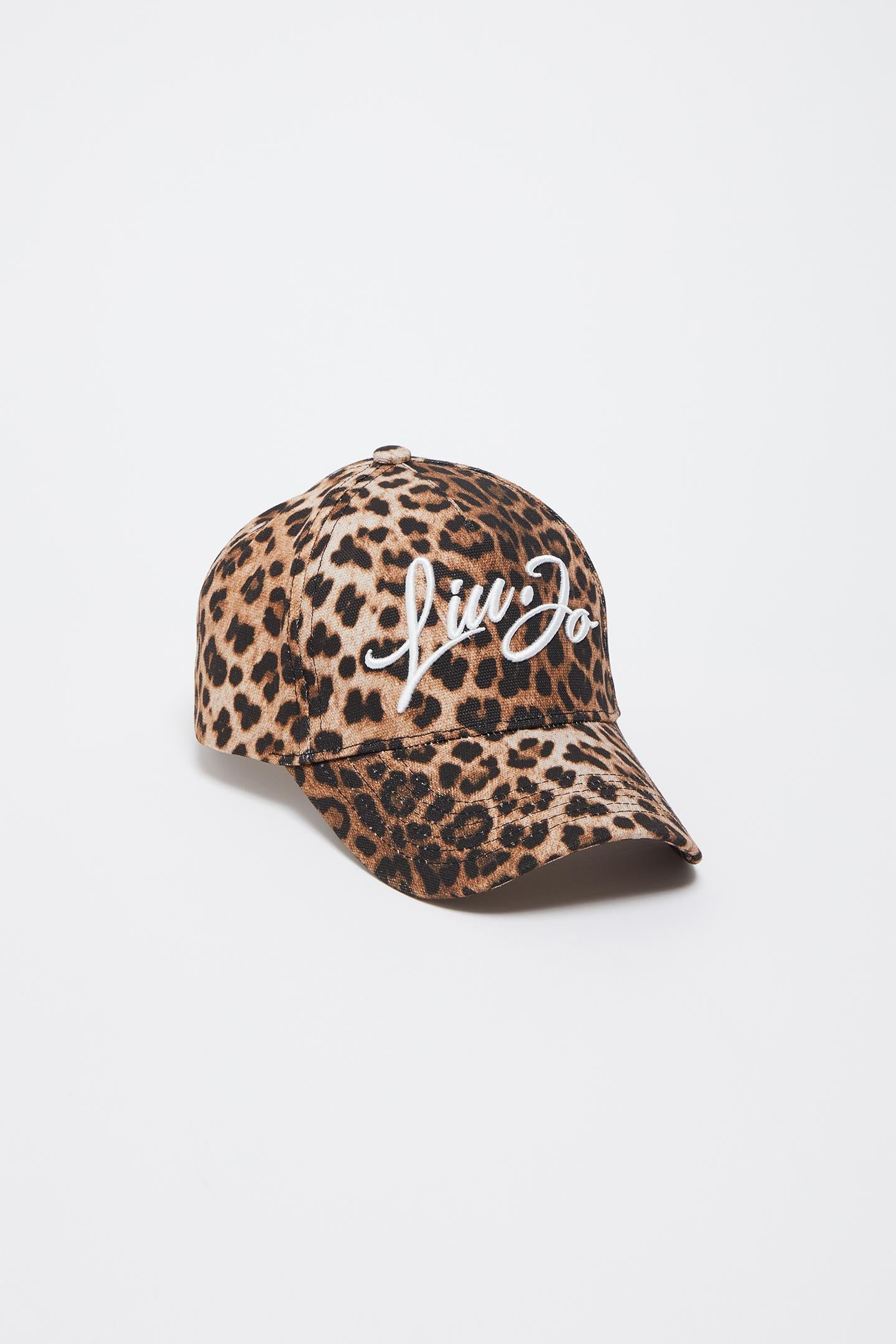 Cappello con visiera Liu Jo donna con logo ricamato frontale Animalier TU | Giò Fashion