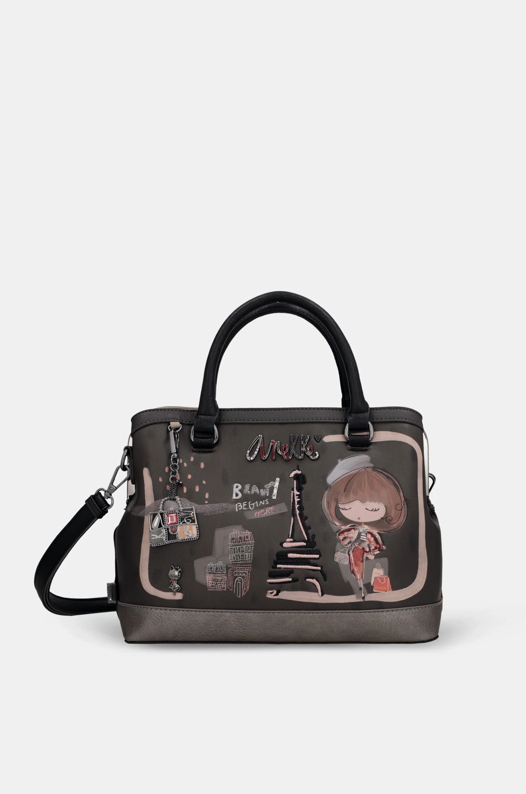 Borsa a mano Anekke City Moments con tracolla removibile Nero TU | Giò Fashion
