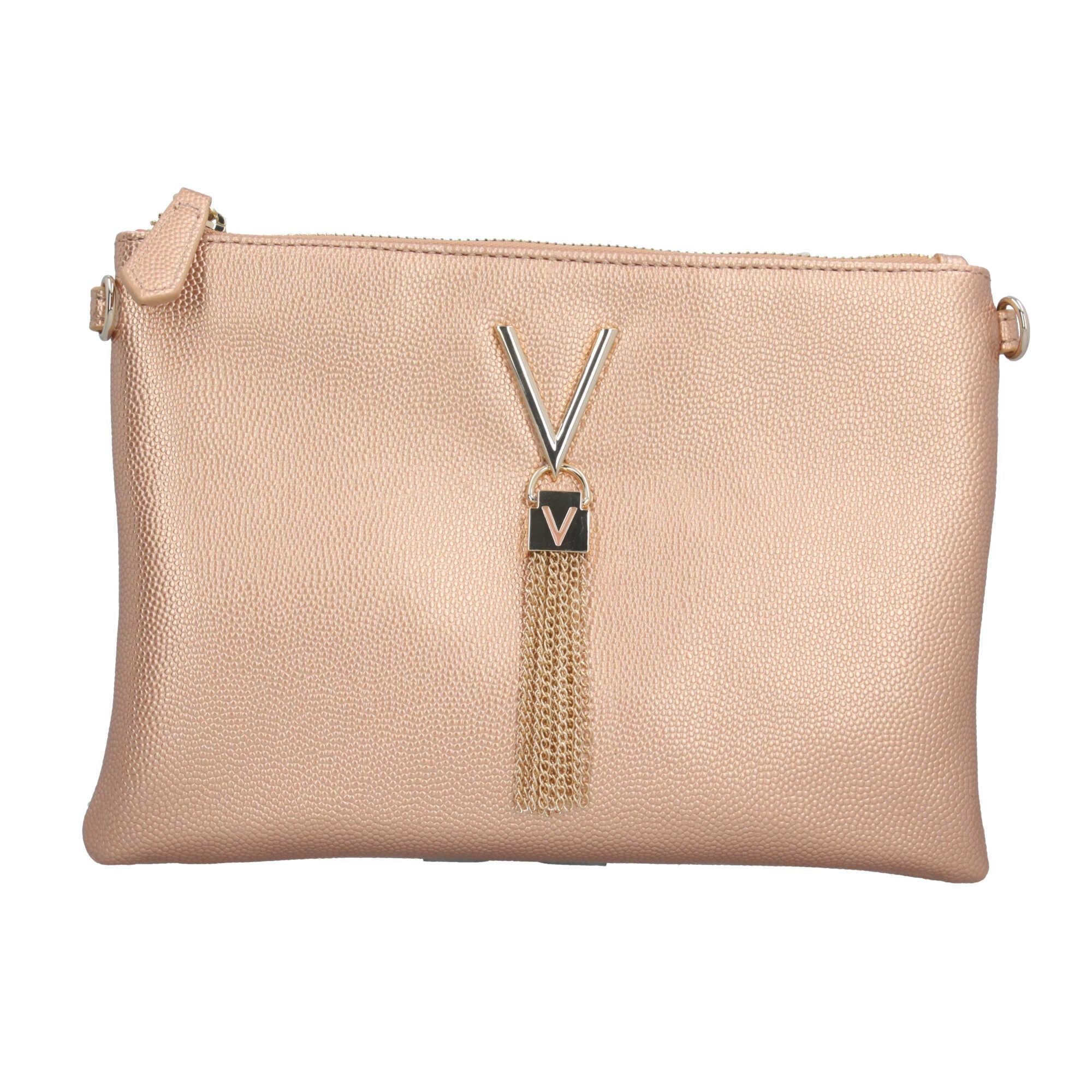 Pochette Divina con Tracolla a Catena e Dettaglio a Nappa ORO ROSA TU | Giò Fashion
