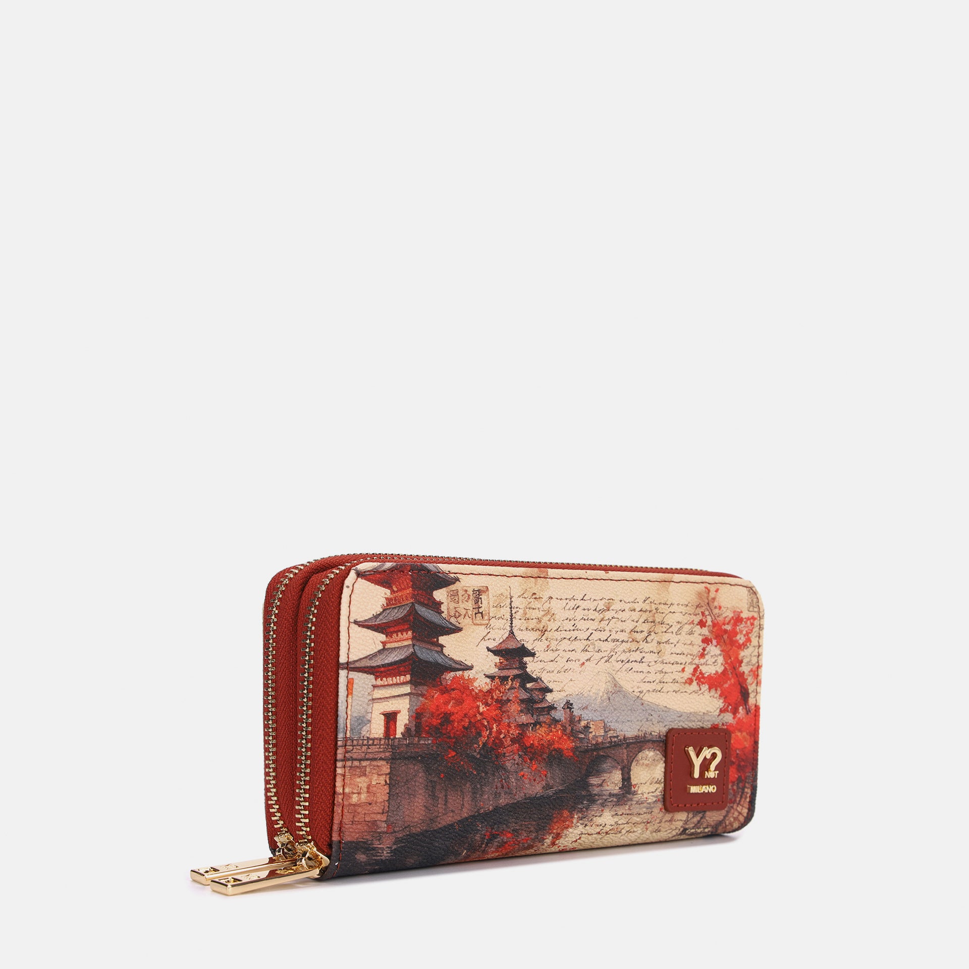 Ynot? Yes Bag Portafoglio Donna con Chiusura Zip