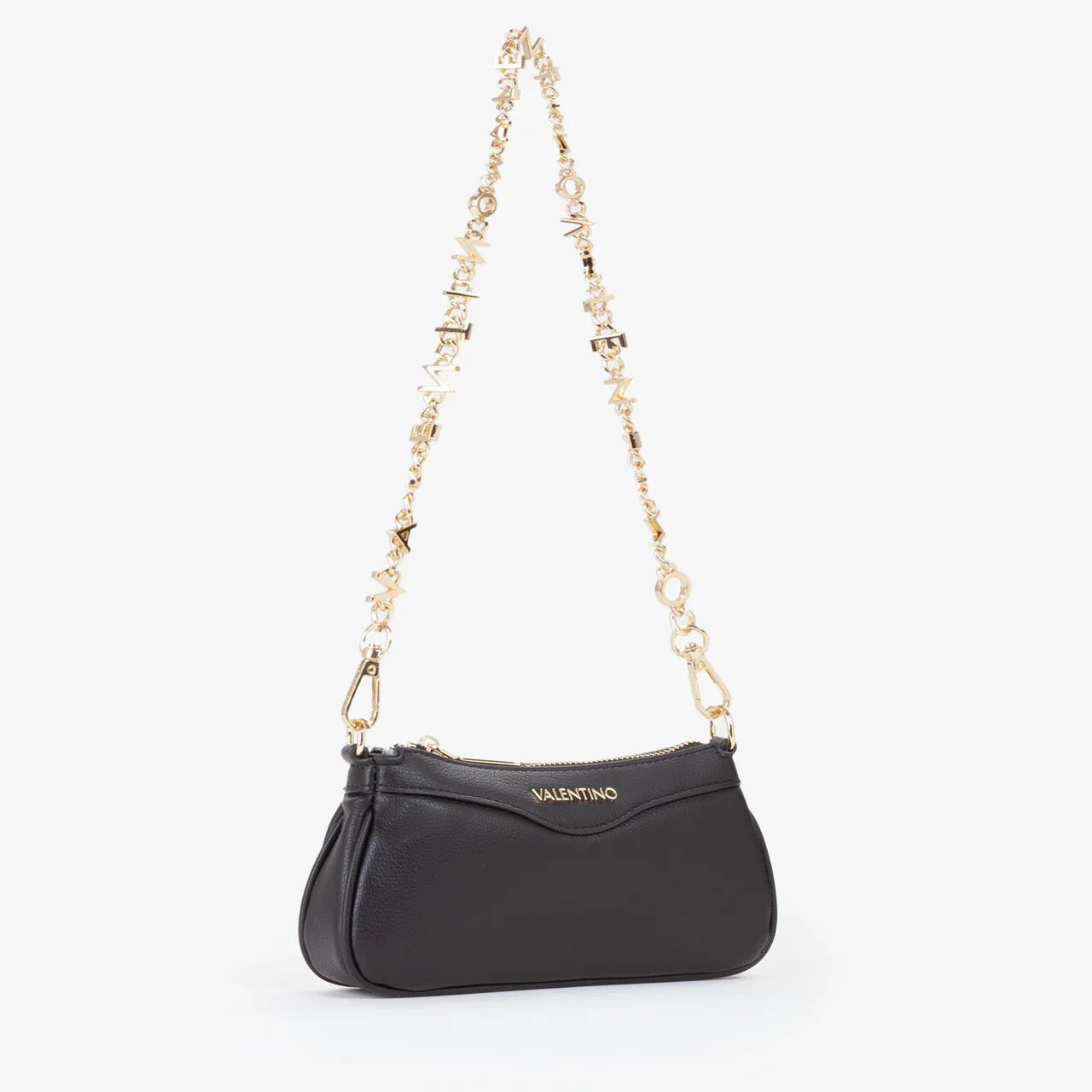 Valentino borsa a spalla con tracolla gioiello Nero TU | Giò Fashion