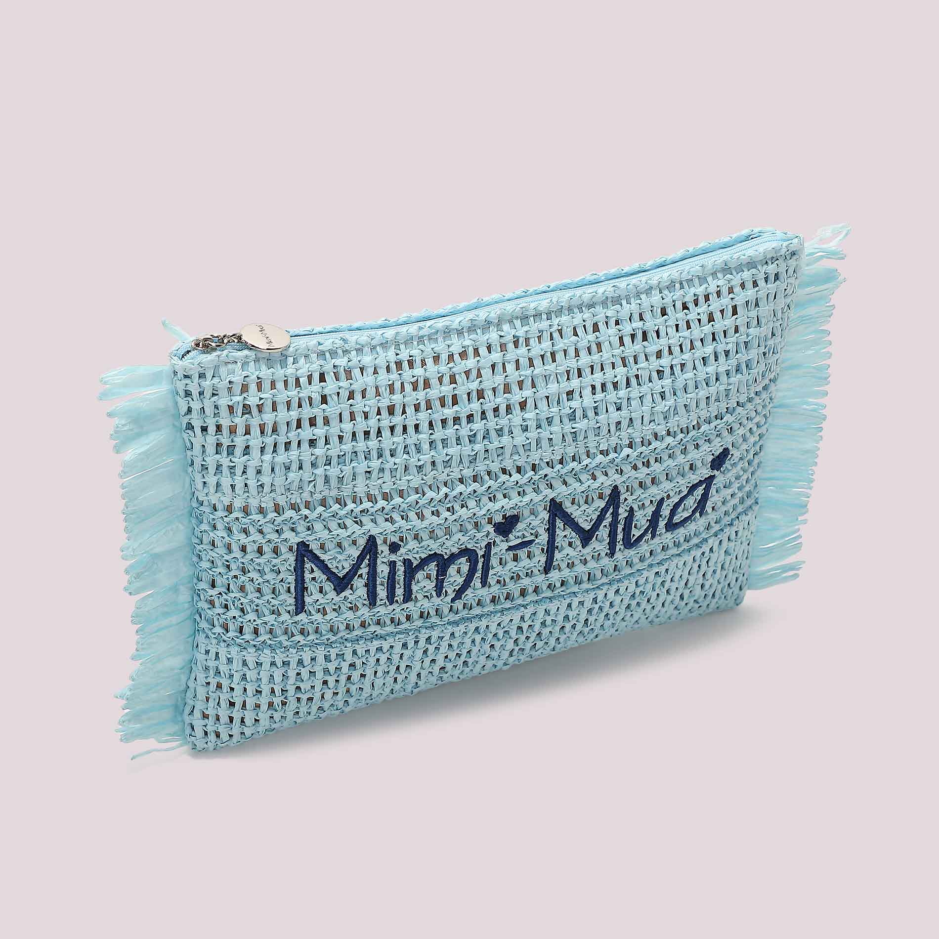 Pochette Mimi Mua Straw Paper