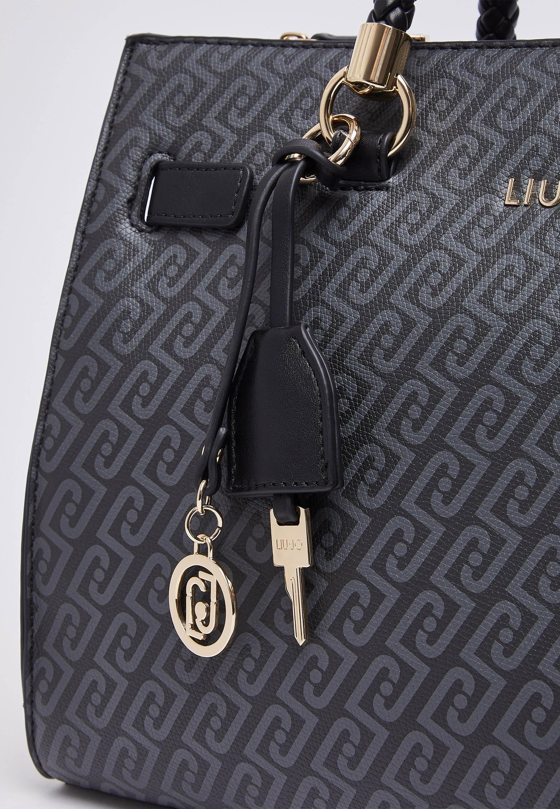 Liu Jo Borsa Satchel Media Donna con Foulard