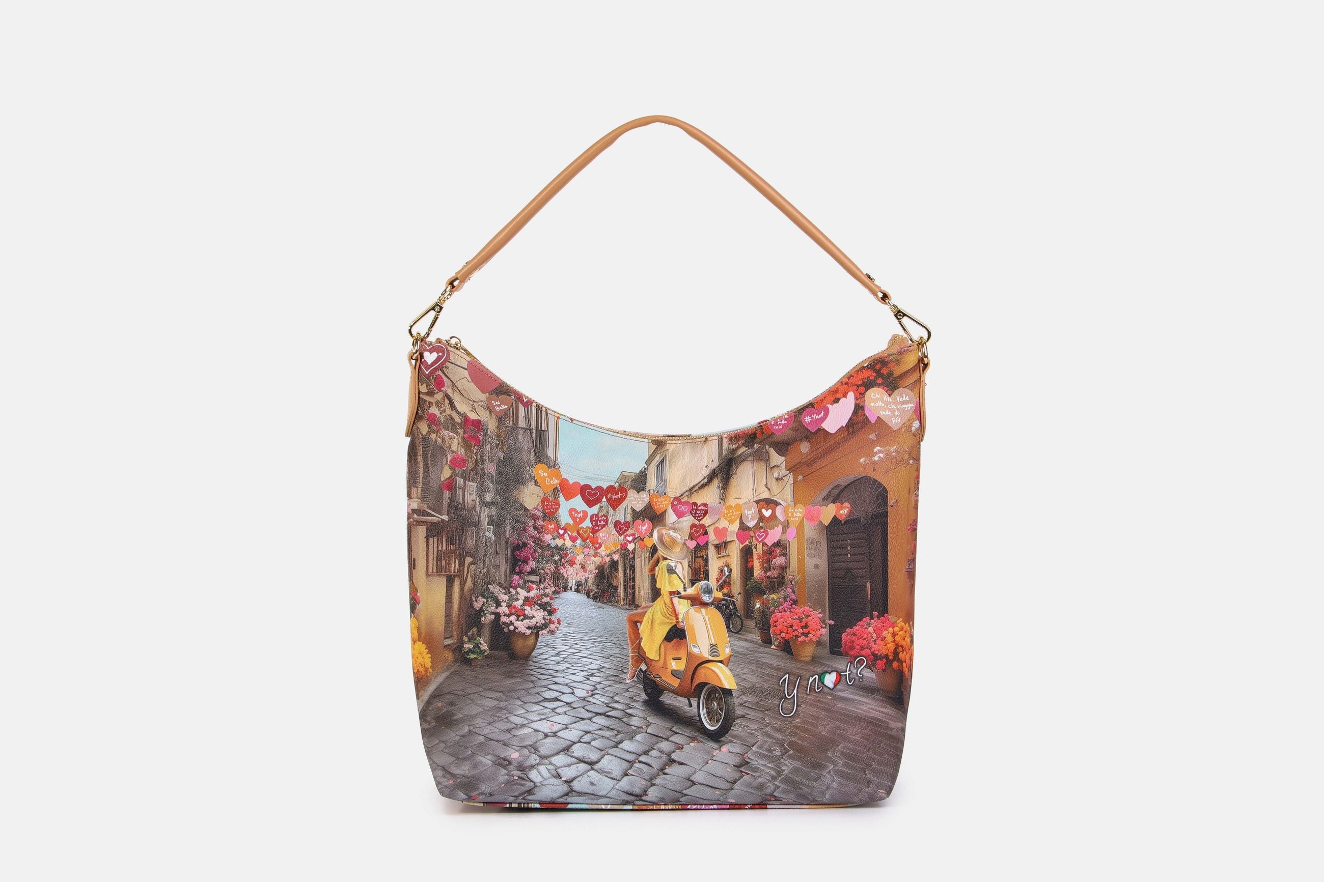 Y-Not Borsa Hobo YesBag Napoli Core TU | Giò Fashion