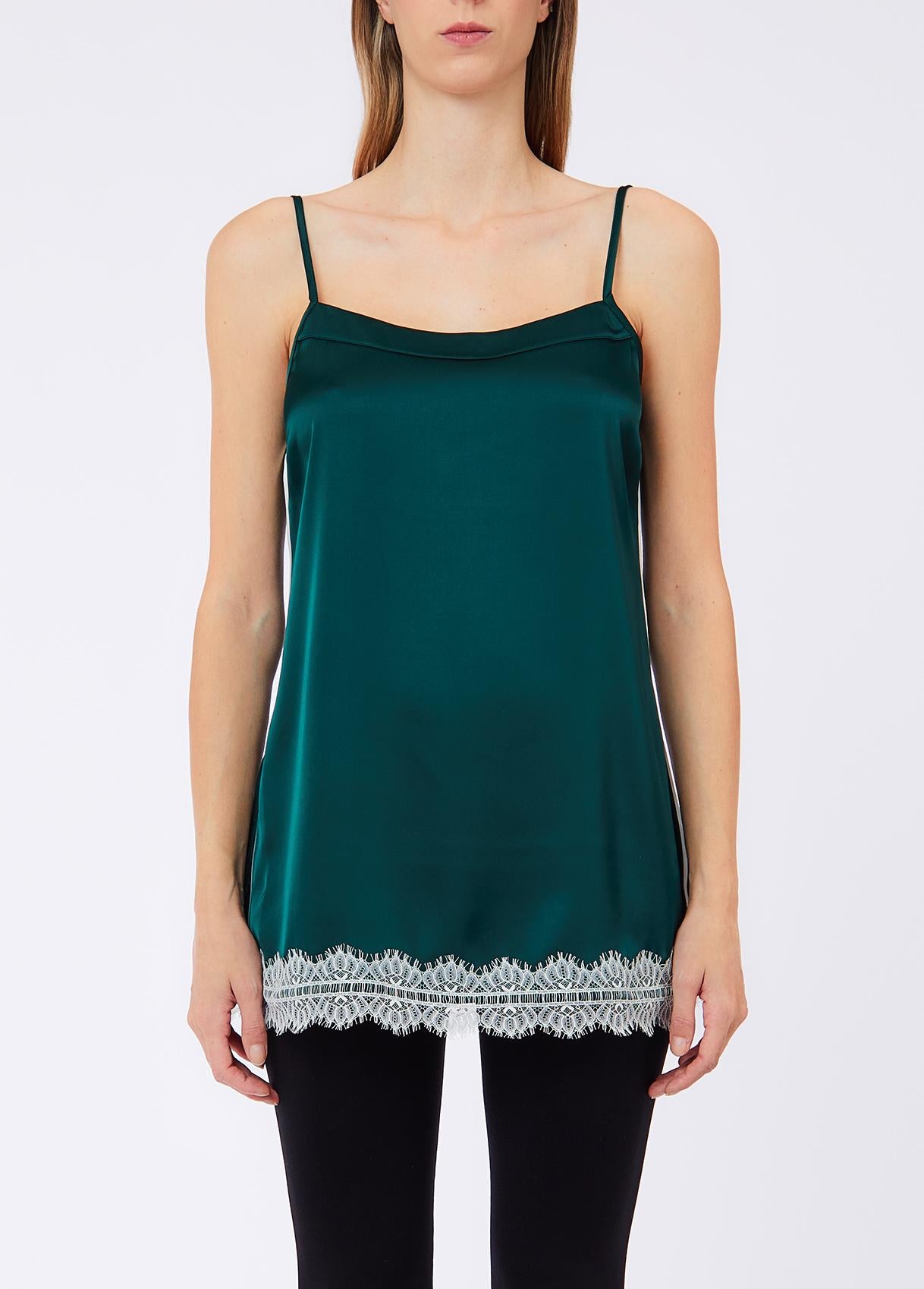 Liu Jo T-Shirt Donna a Maniche Lunghe con Logo