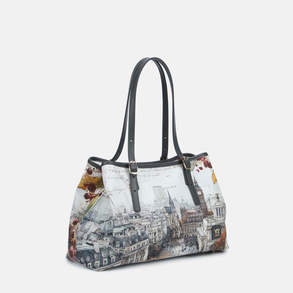 Ynot? Yes Bag Borsa Tote Grande Donna con Tracolla