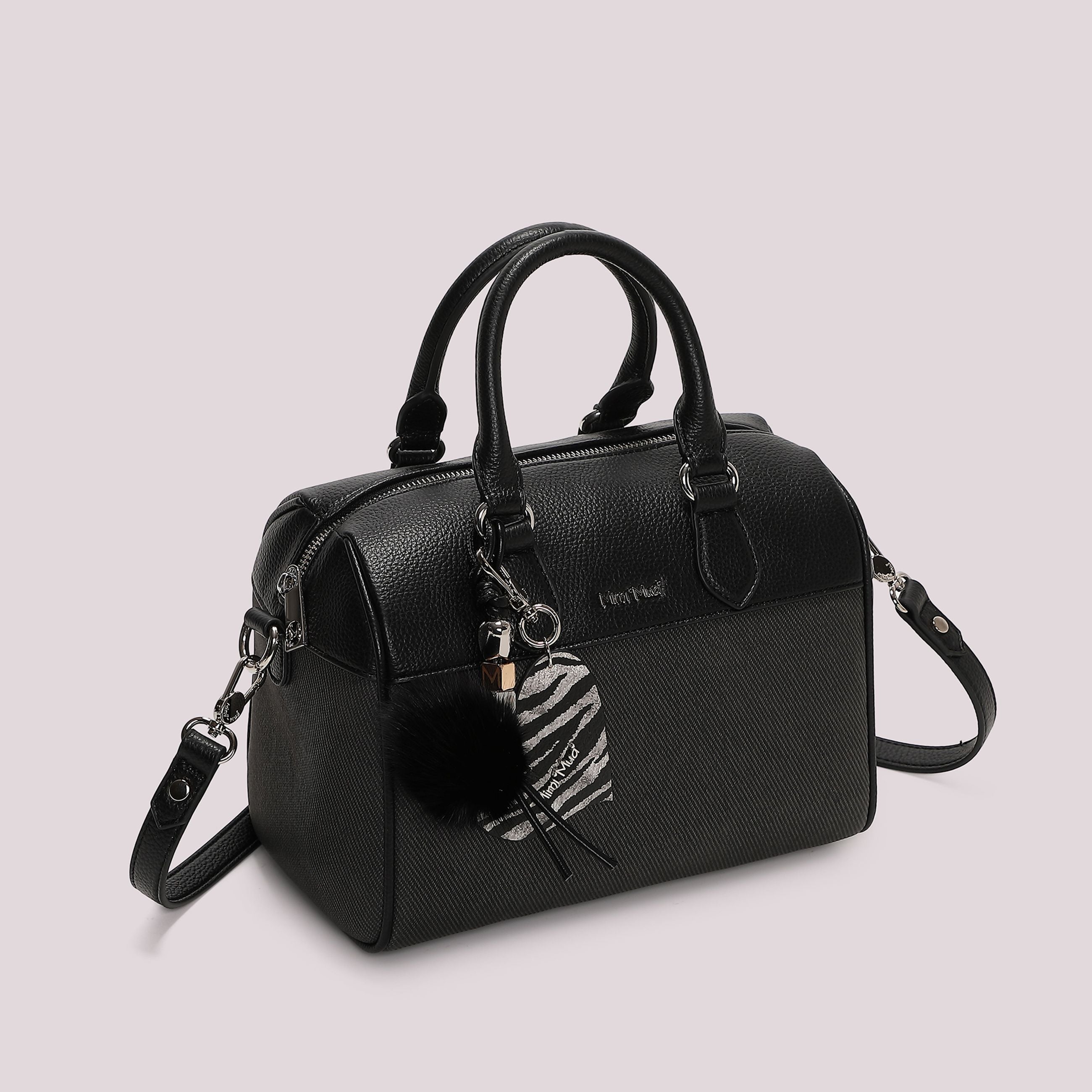 Borsa Bauletto Donna Mimi Mua con Charm a Cuore