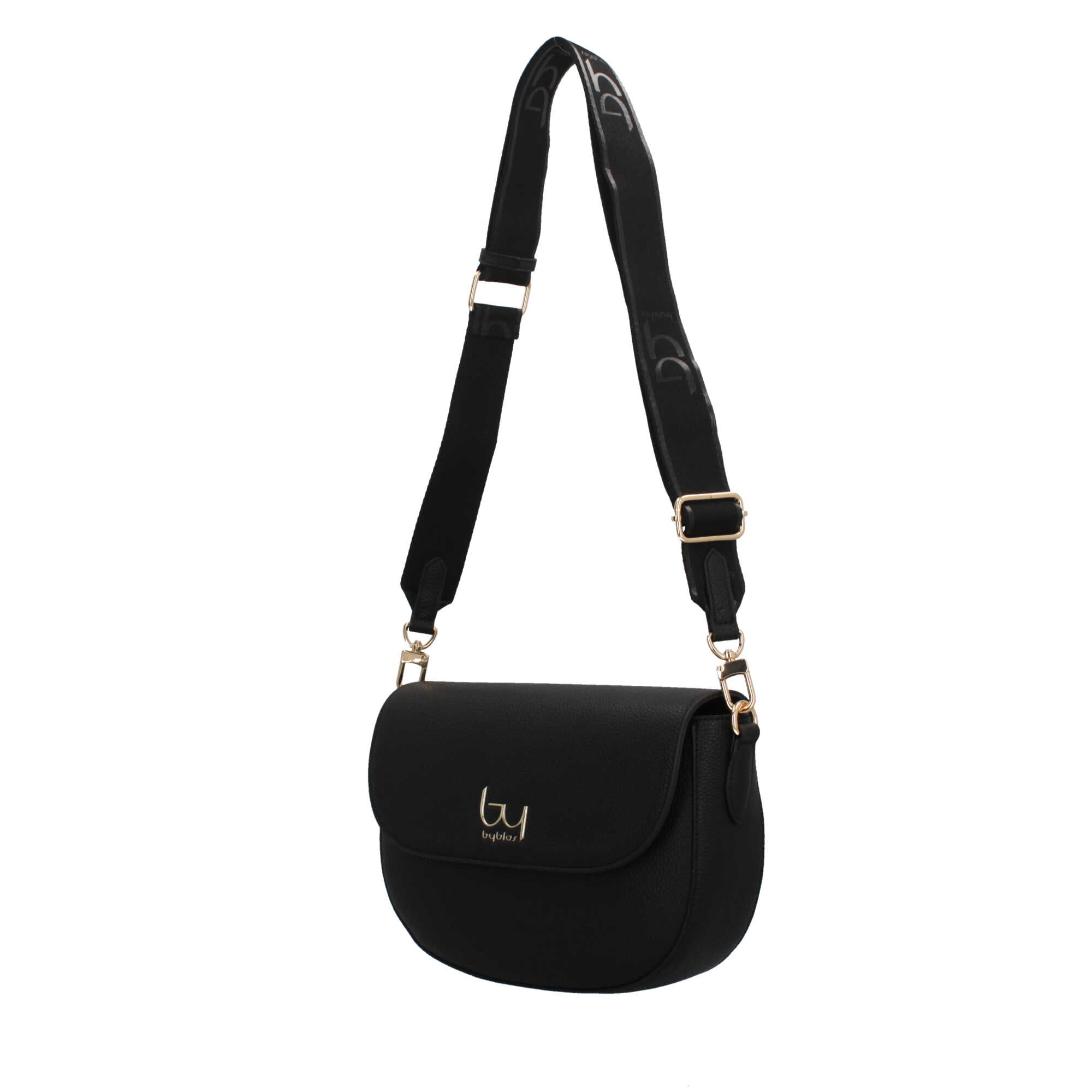 Borsa a tracolla By Byblos in ecopelle con design compatto Nero TU | Giò Fashion
