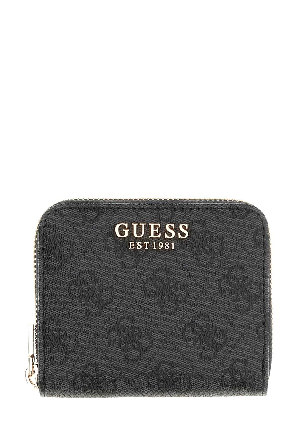 Guess Portafoglio Donna Compatto con Zip e Logo