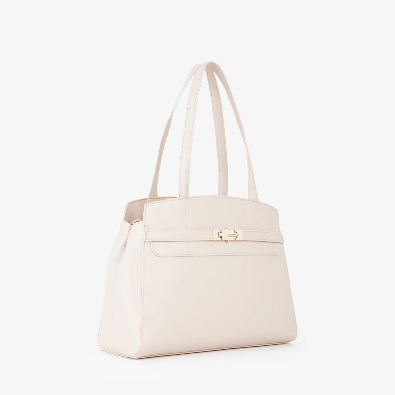 Valentino borsa shopper donna elegante con doppio manico Avorio TU | Giò Fashion