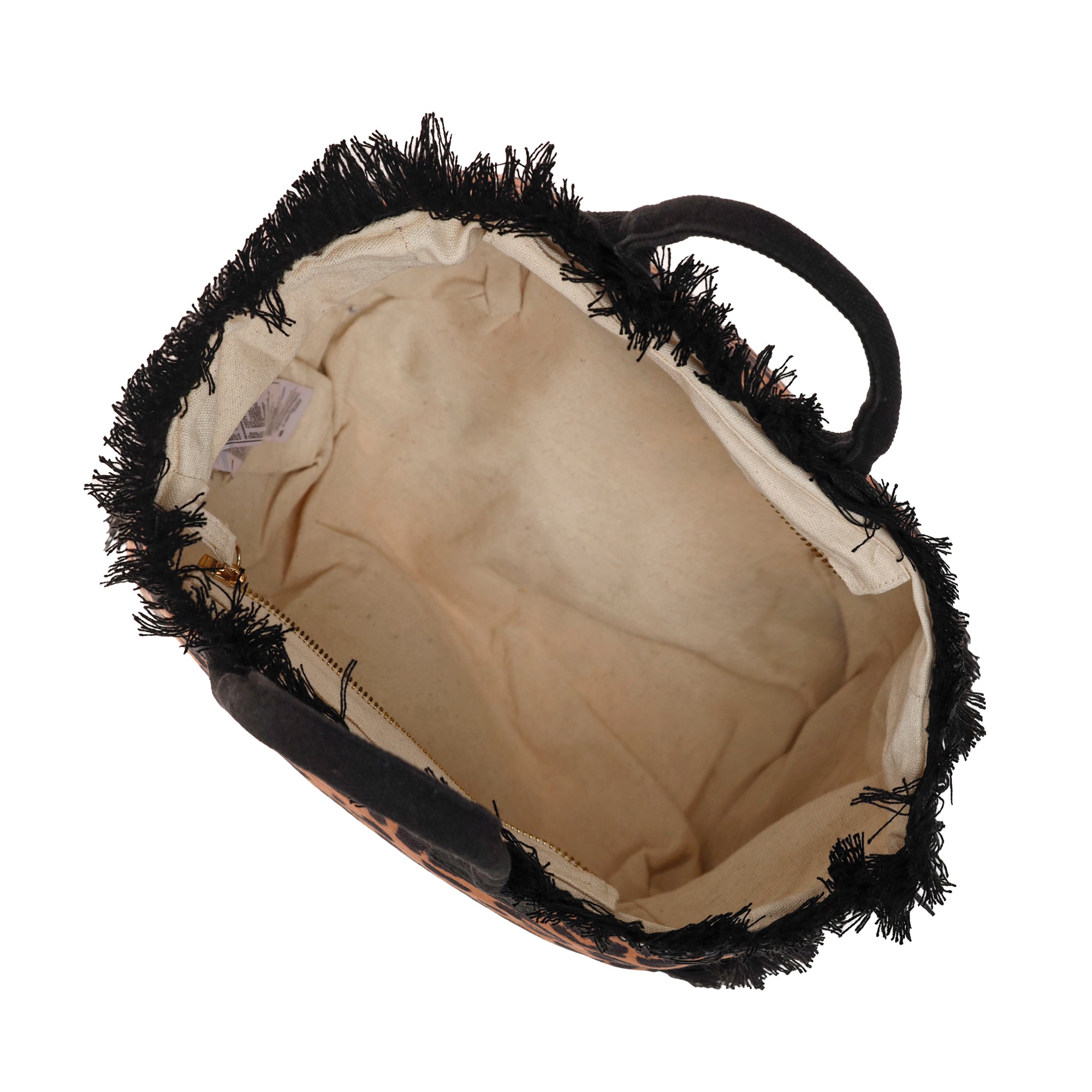 Borsa mare Kuve' Nautilius Leopard in ecopelle