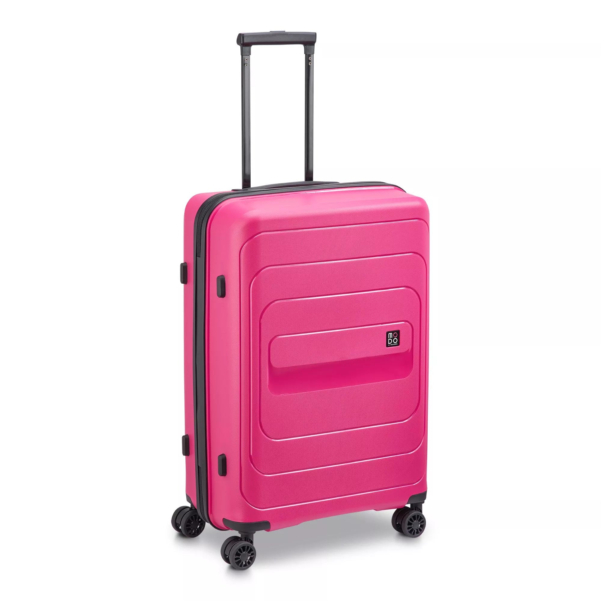 Modo by Roncato Trolley Medio Rigido 4 Ruote da Viaggio 66x43,5x25 Rosa TU | Giò Fashion