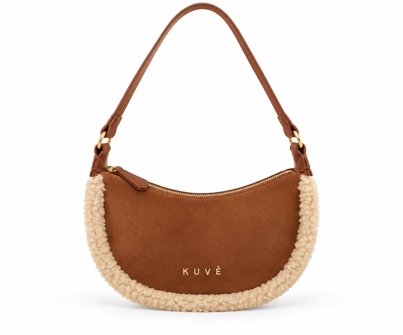 Borsa a Spalla Kuvé Saint Moritz Snow Club con Dettagli Teddy