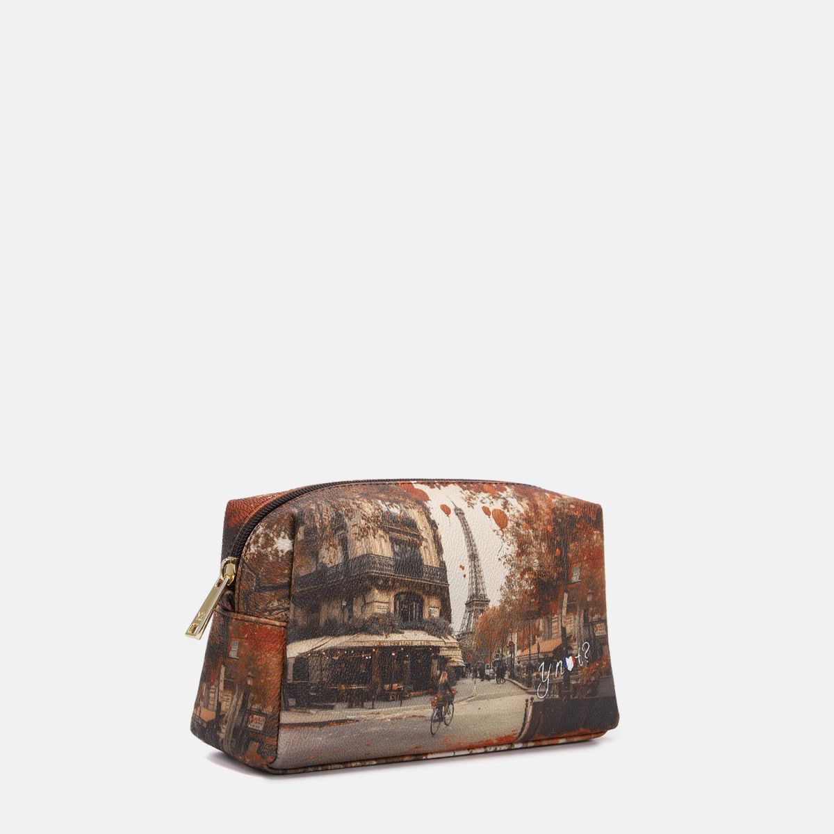 Ynot? Yes Bag Beauty Case Grande Donna in Ecopelle con Zip