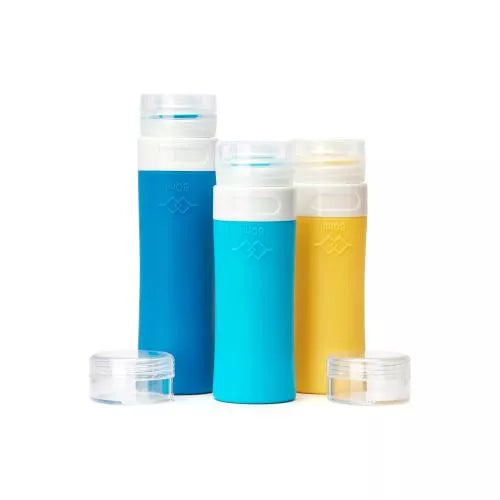 Kit Flaconi da Viaggio Roncato con Pochette Trasparente