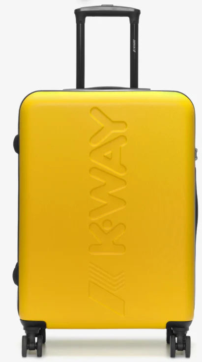 Valigia Trolley Elegance da Viaggio KWay Giallo TU | Giò Fashion