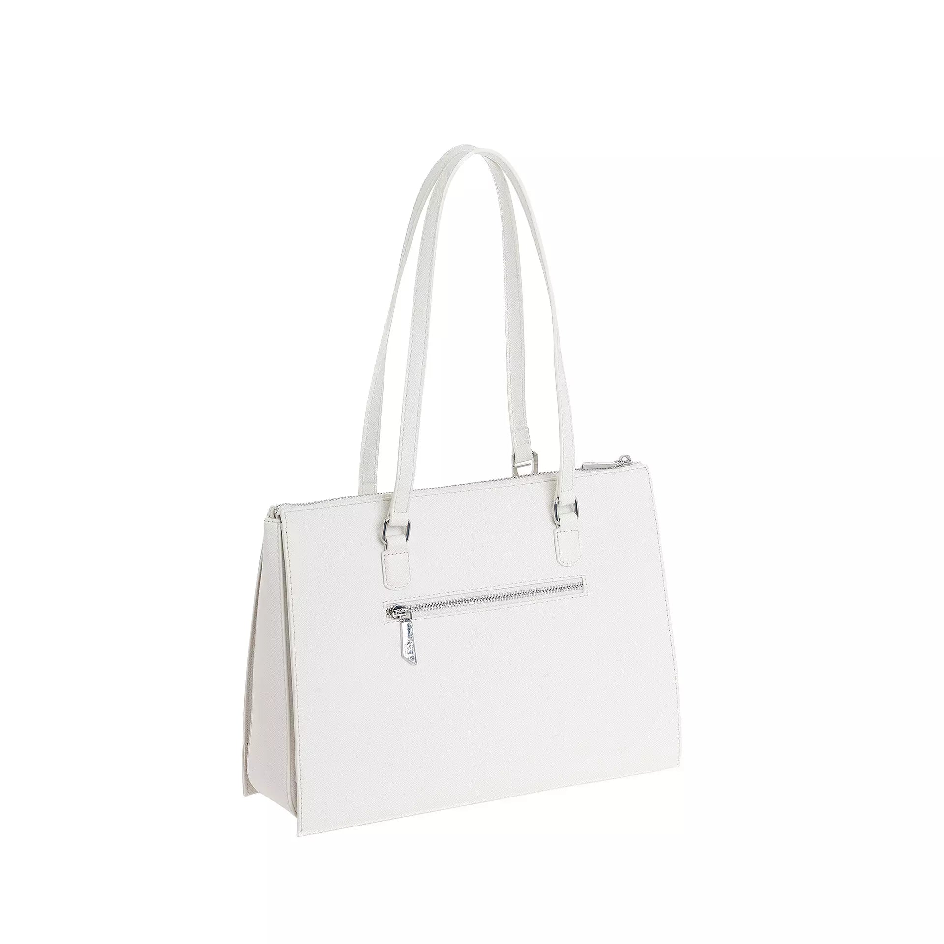 Borsa a spalla Byblos donna elegante con zip superiore e design essenziale