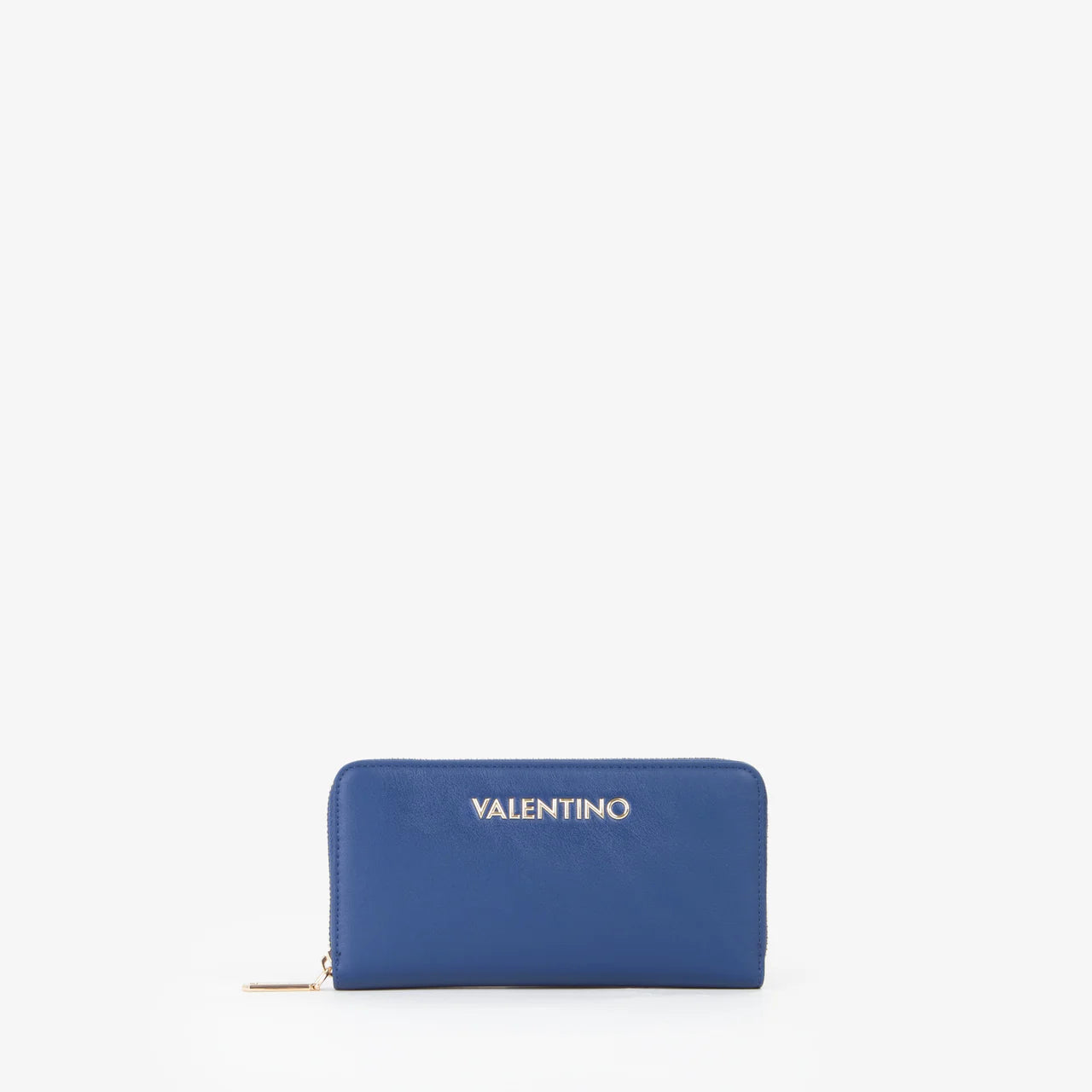 Valentino portafoglio zip around con logo BLU SCURO TU | Giò Fashion