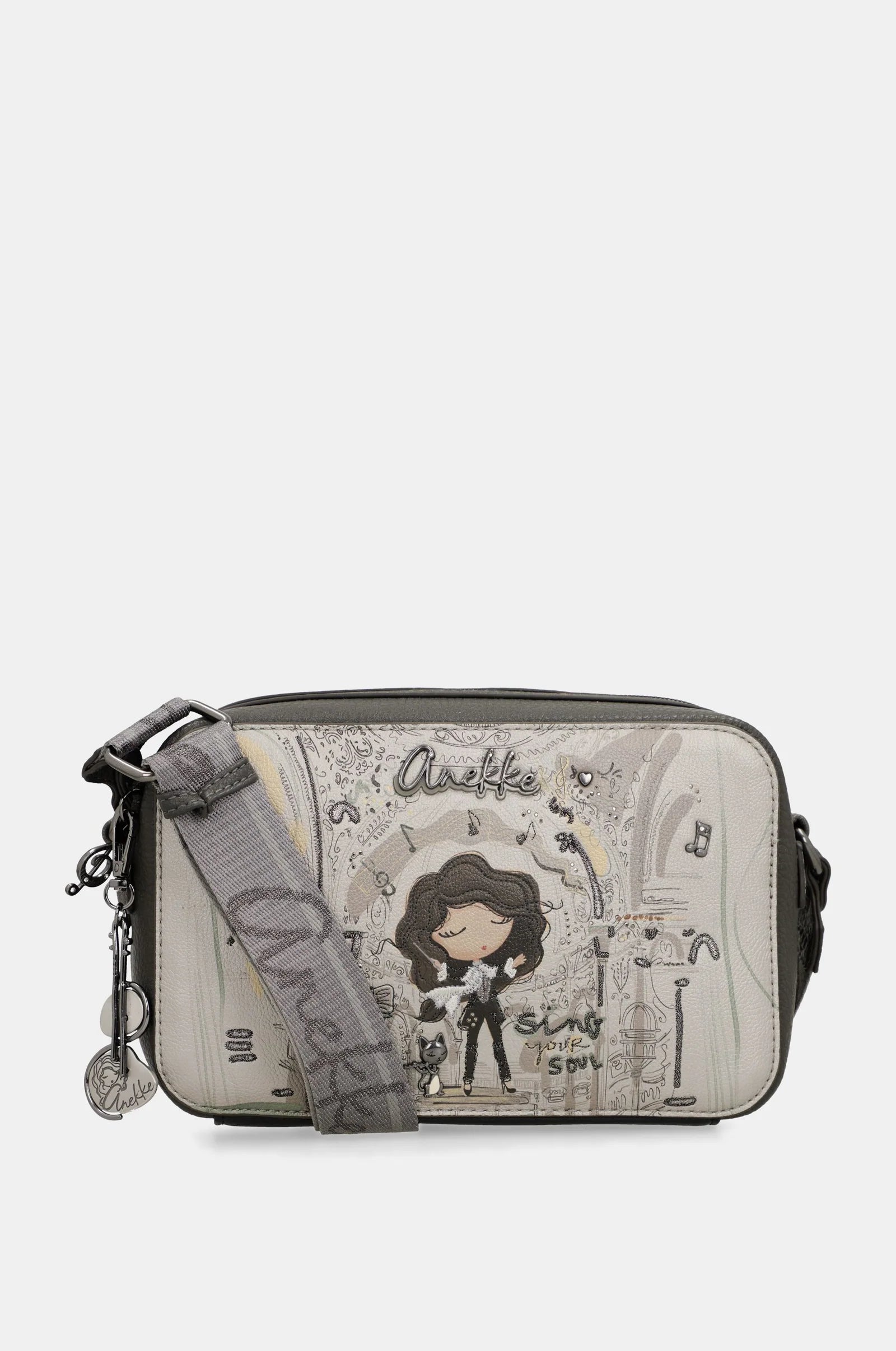 Borsa a Tracolla Quadrata Donna Anekke