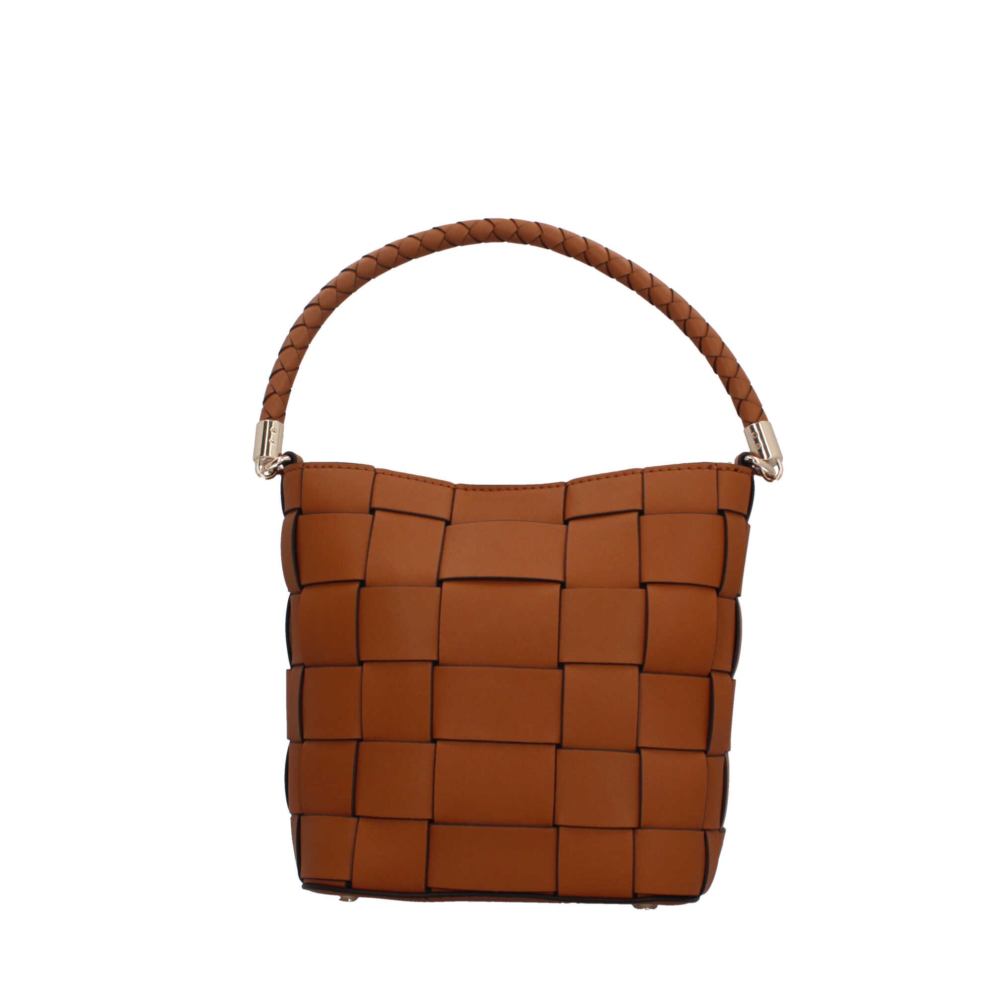 Borsa a tracolla intrecciata Guess Marrone TU | Giò Fashion