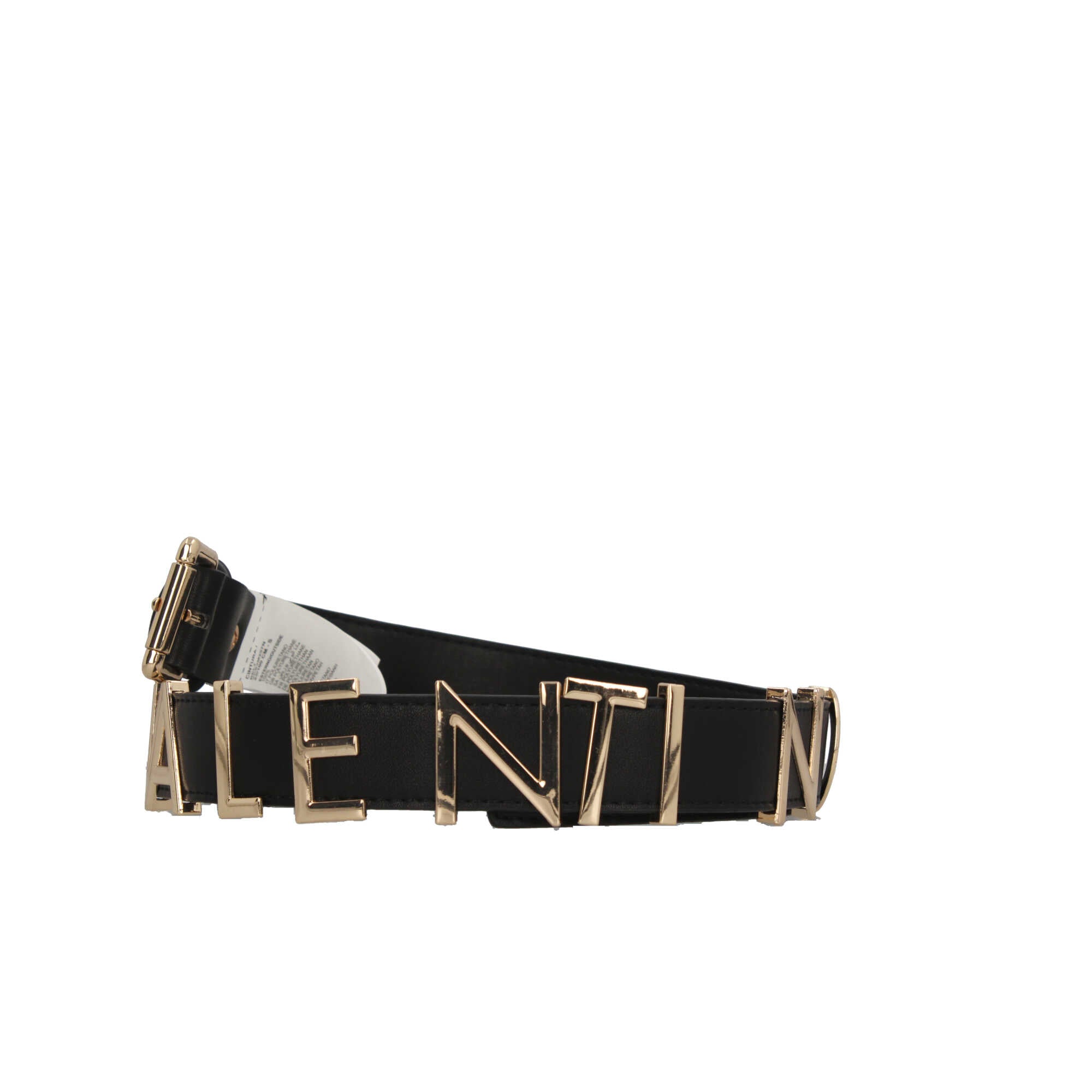 Cintura Valentino Emma Winter – Stile Iconico con Dettagli Oro Nero S | Giò Fashion