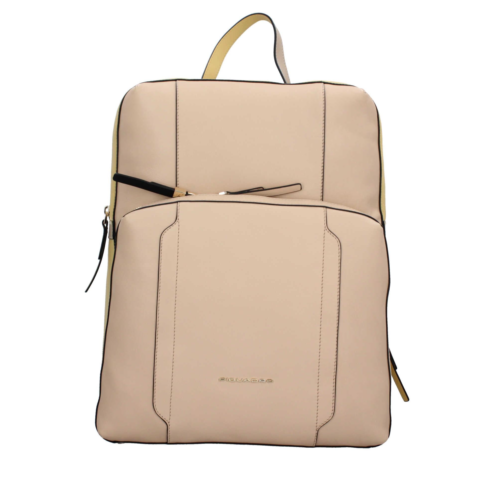 Zaino Piquadro porta PC donna elegante e funzionale ROSA TU | Giò Fashion